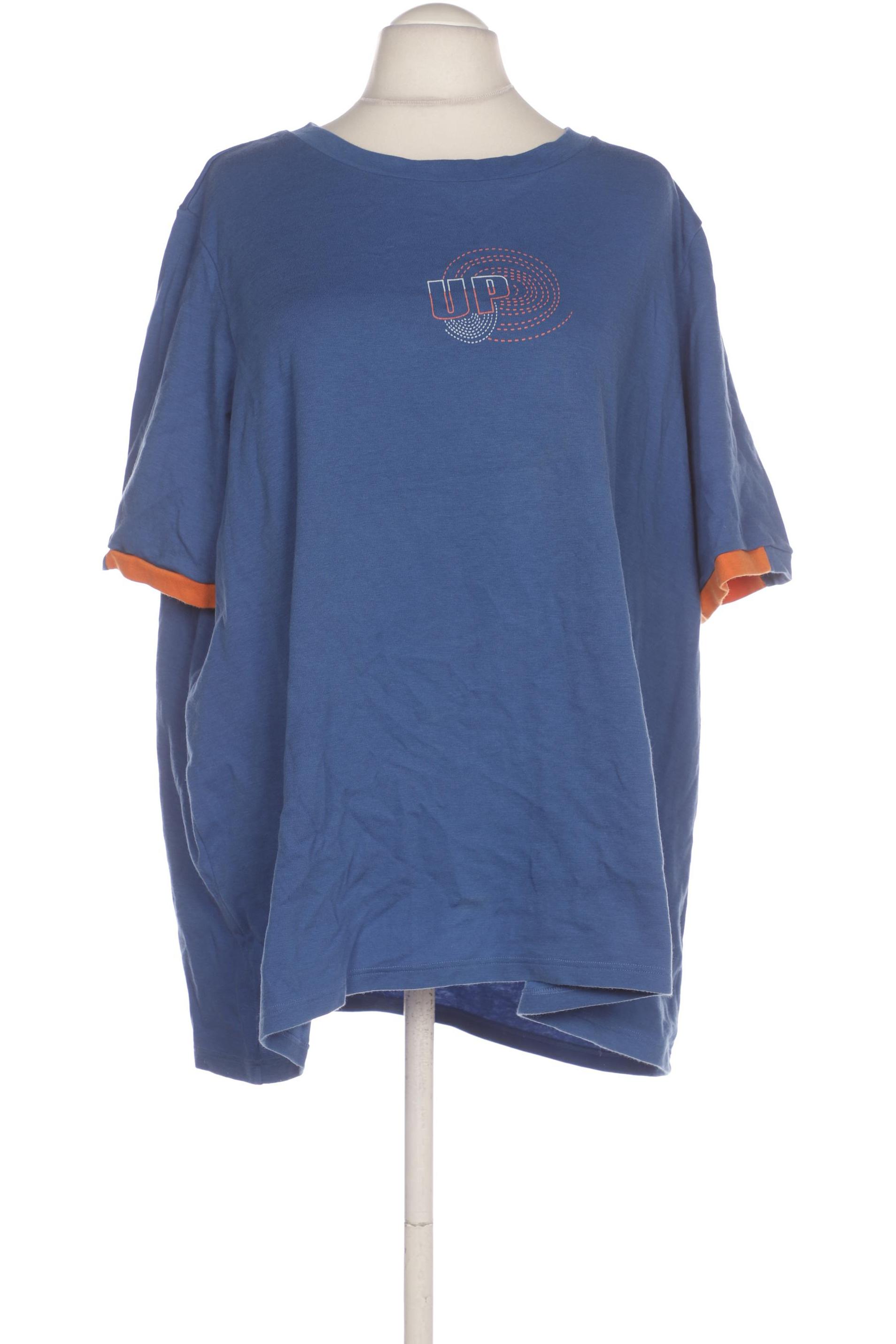 

Ulla Popken Damen T-Shirt, blau, Gr. 58