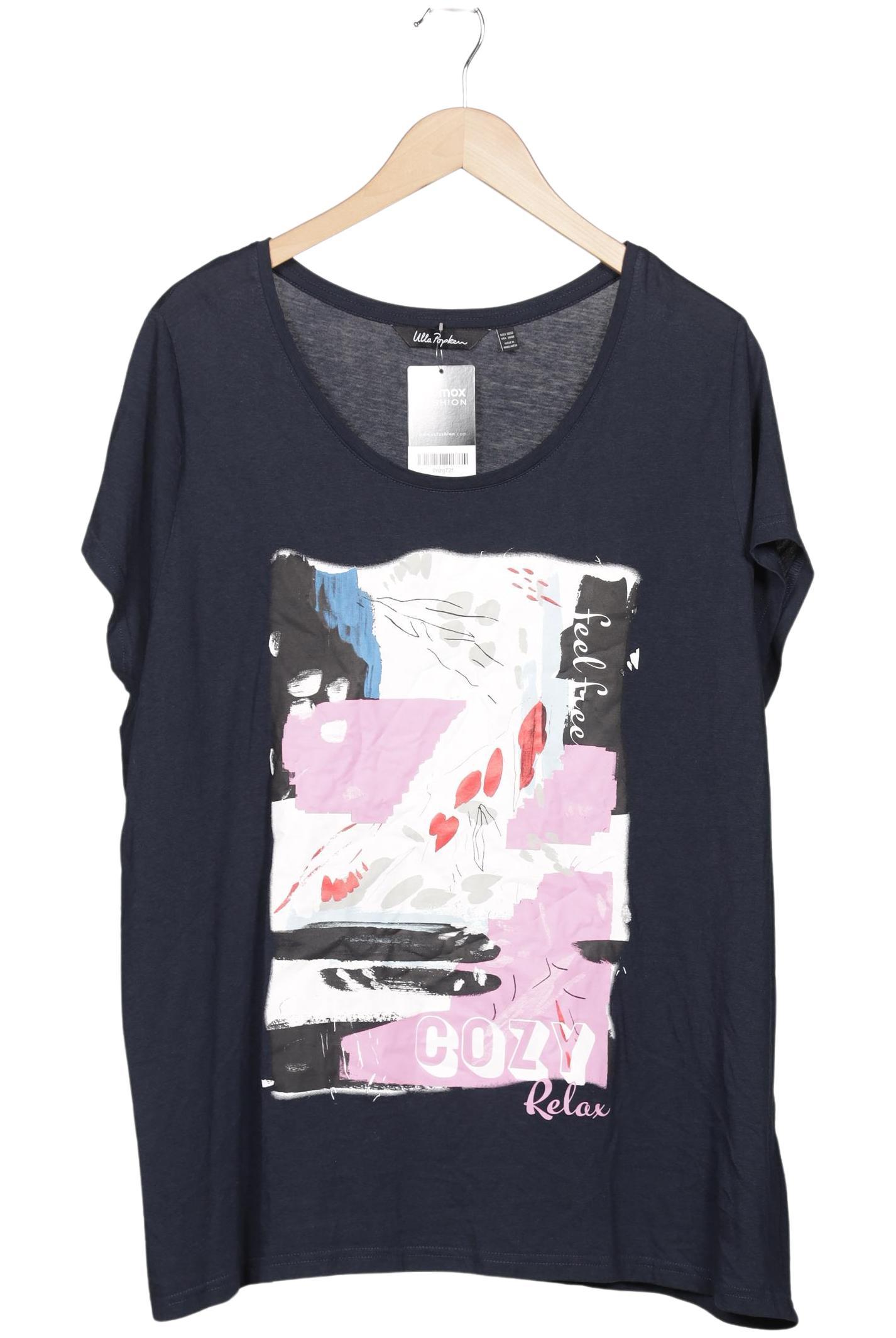 

Ulla Popken Damen T-Shirt, marineblau, Gr. 50