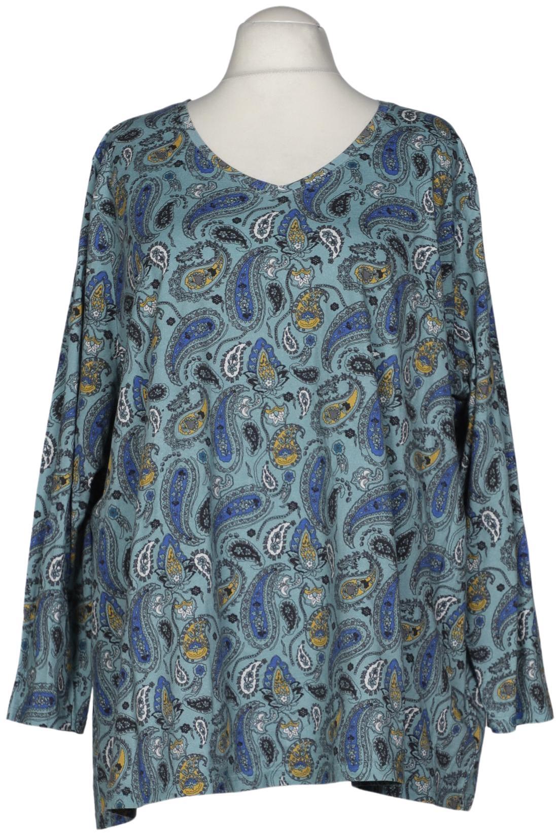 

Ulla Popken Damen Langarmshirt, mehrfarbig, Gr. 58