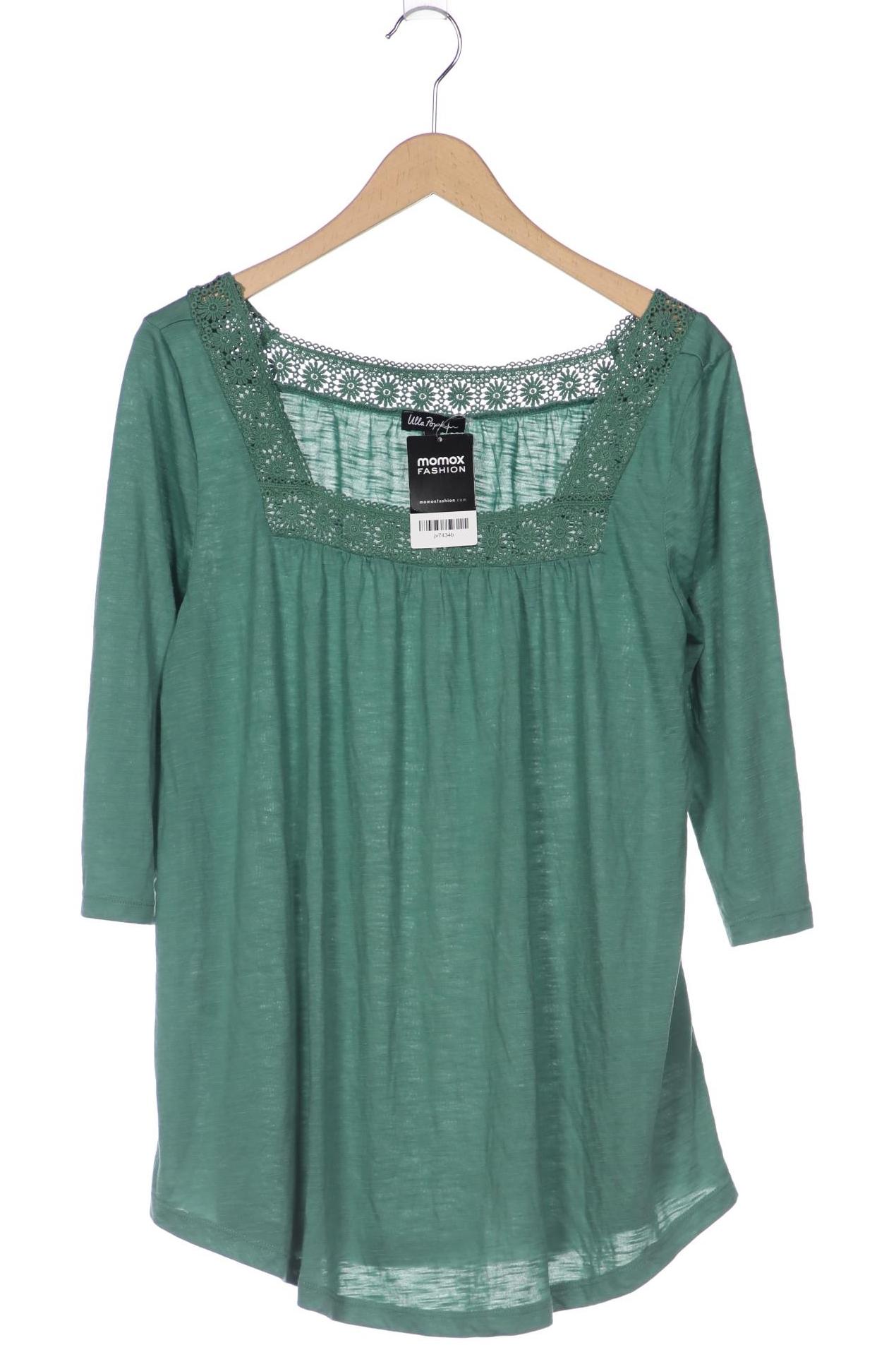 

Ulla Popken Damen Langarmshirt, grün, Gr. 46