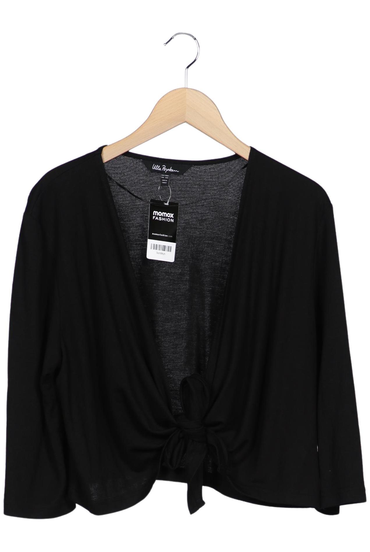 

Ulla Popken Damen Strickjacke, schwarz, Gr. 46