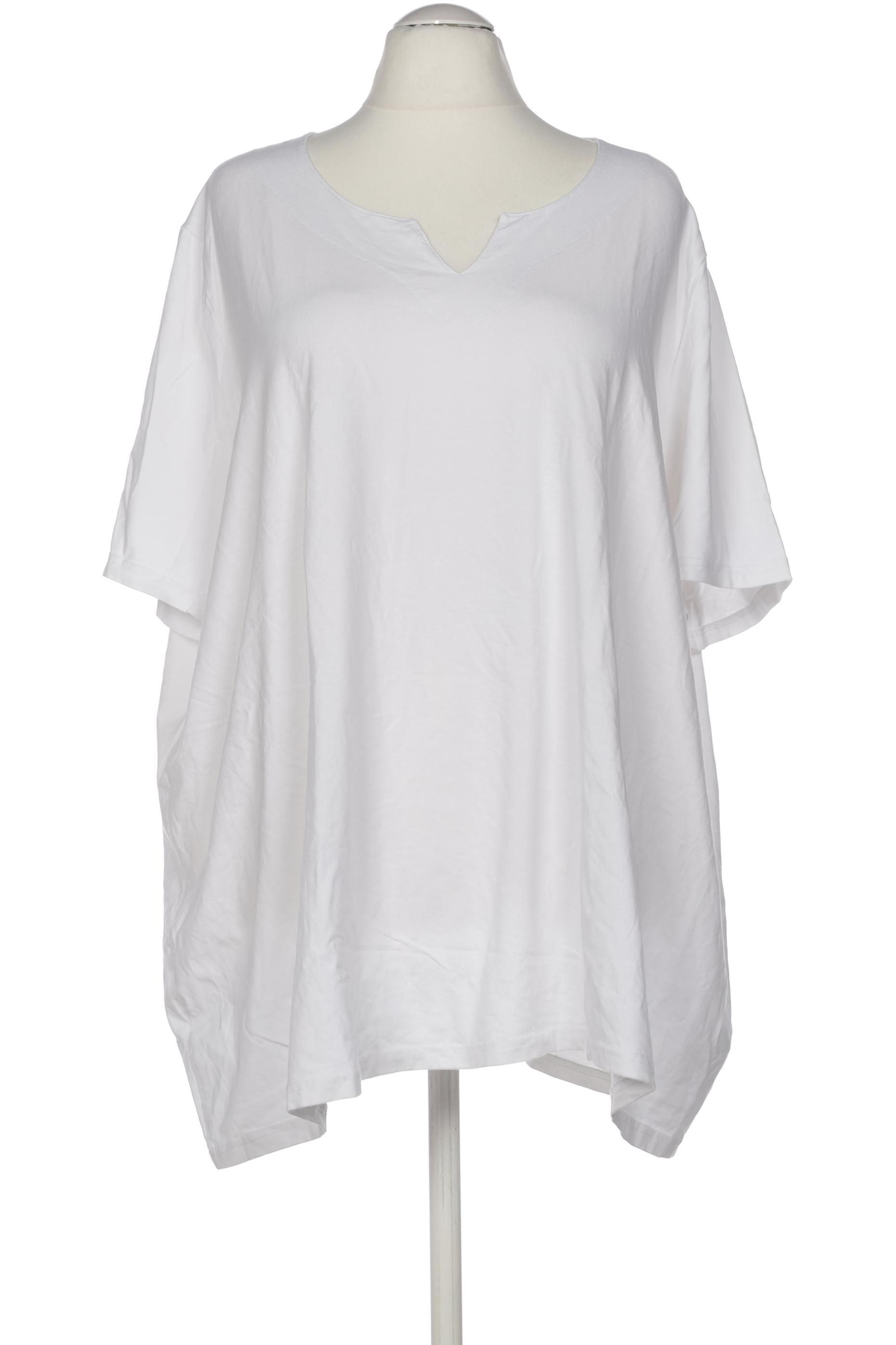 

Ulla Popken Damen T-Shirt, weiß, Gr. 58