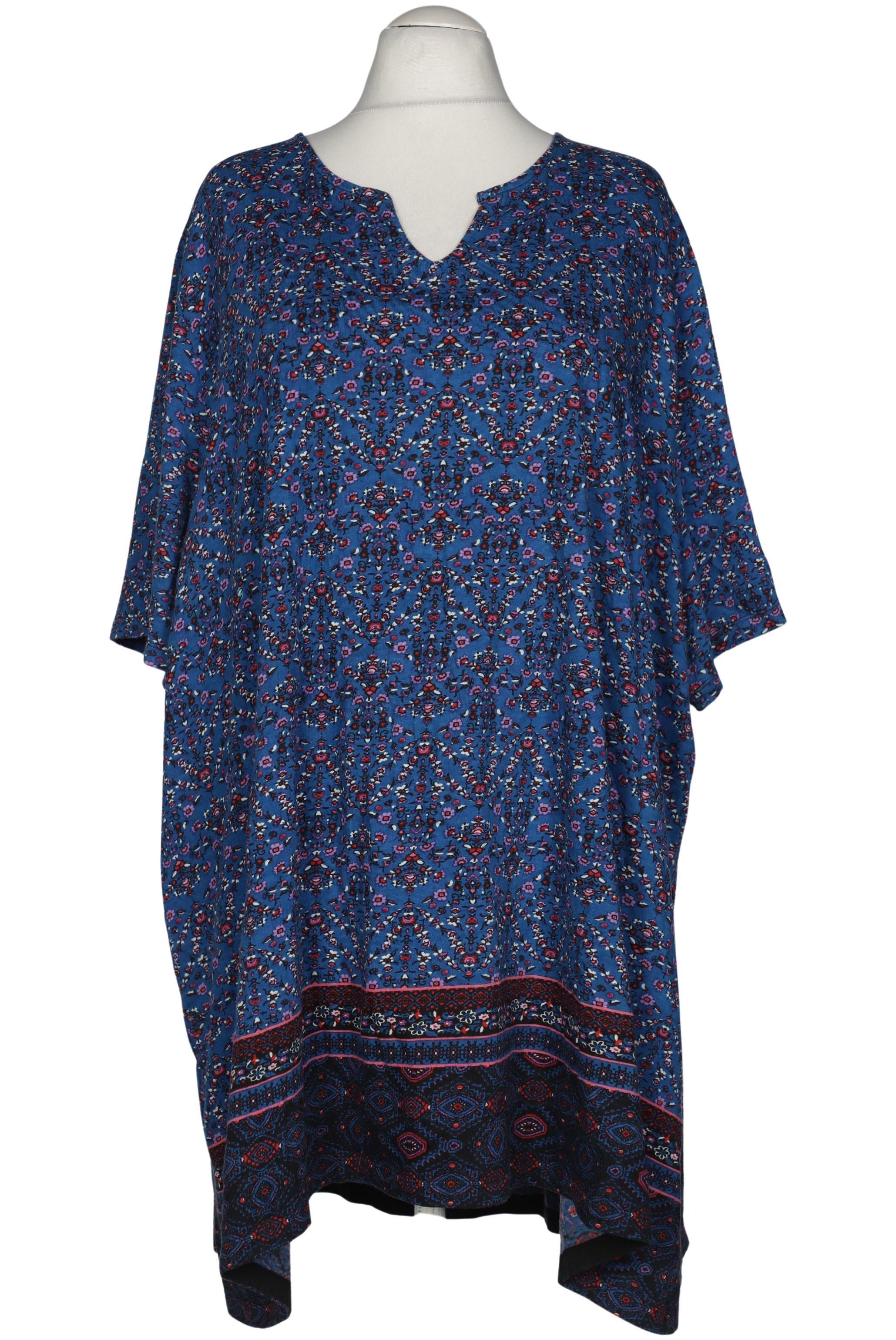 

Ulla Popken Damen T-Shirt, blau, Gr. 58