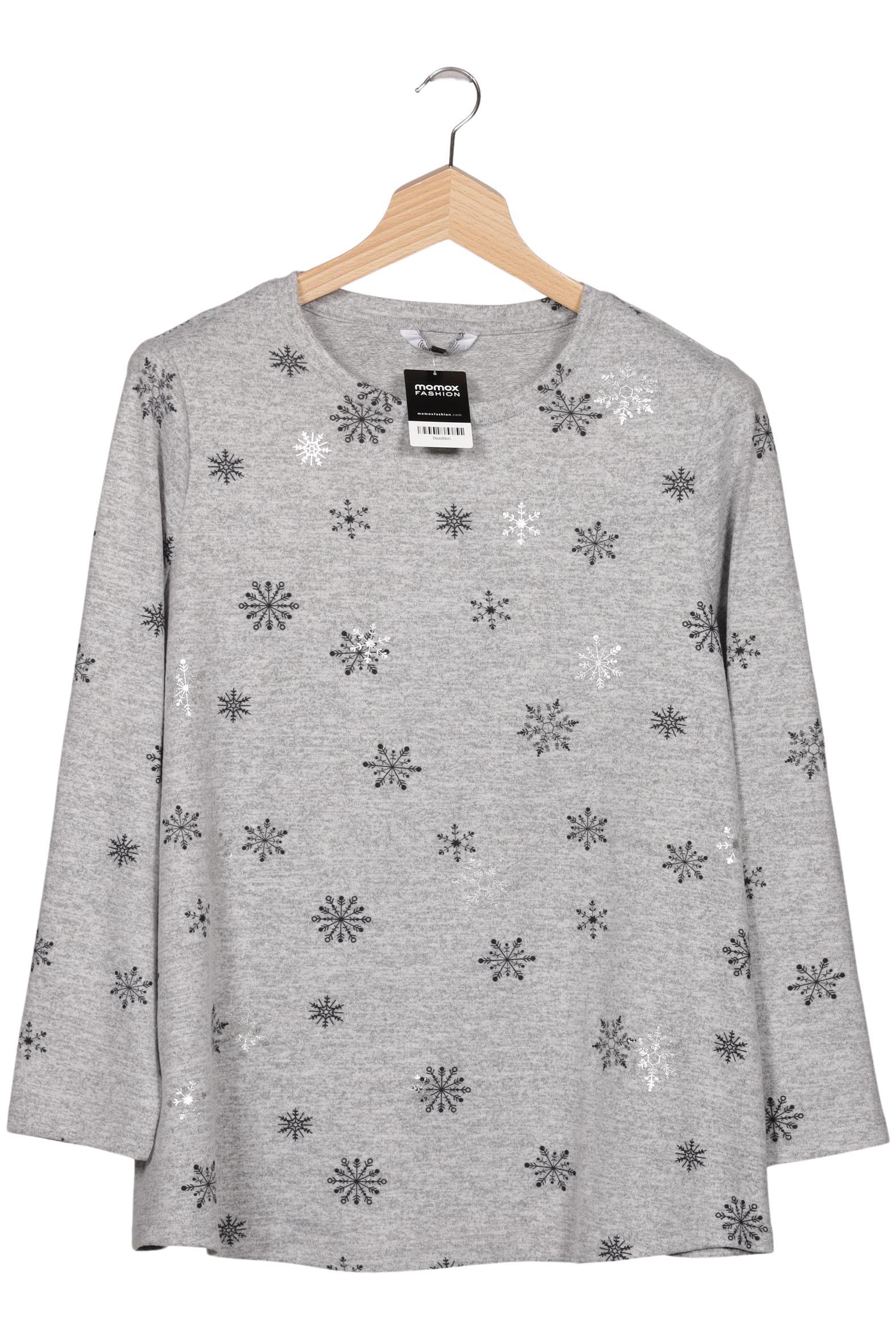 

Ulla Popken Damen Pullover, grau, Gr. 50