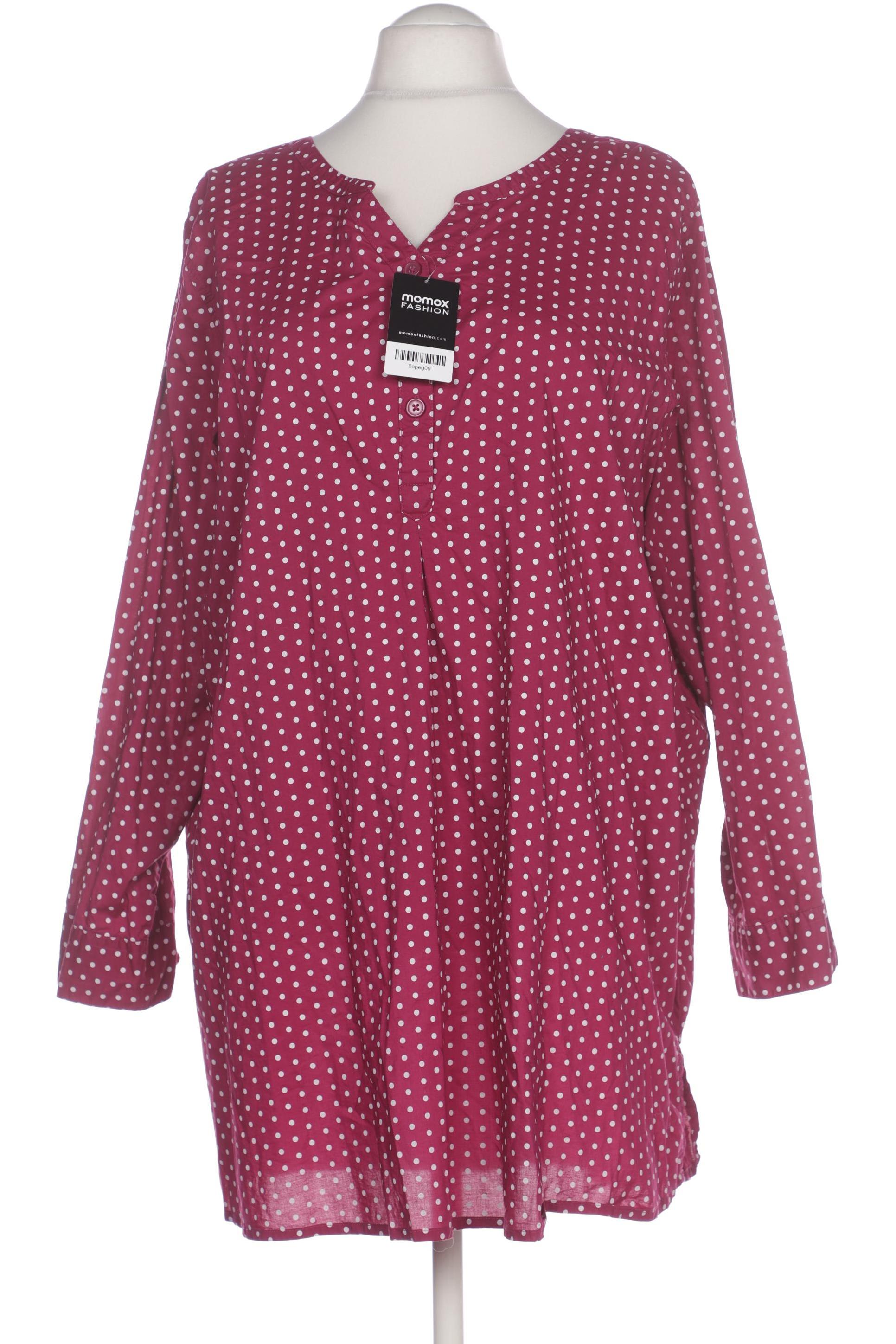 

Ulla Popken Damen Bluse, bordeaux, Gr. 54