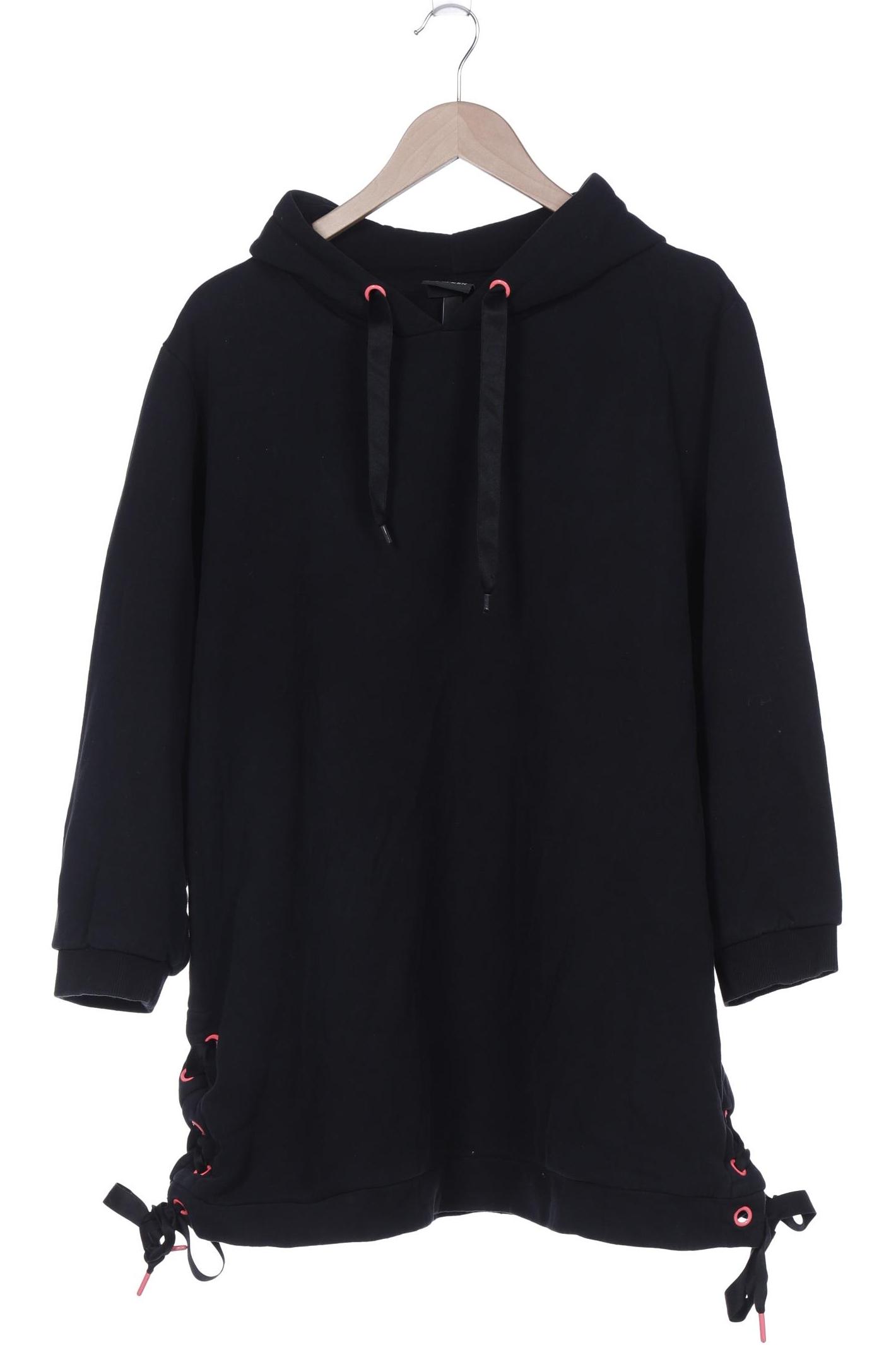 

Ulla Popken Damen Kapuzenpullover, schwarz, Gr. 50