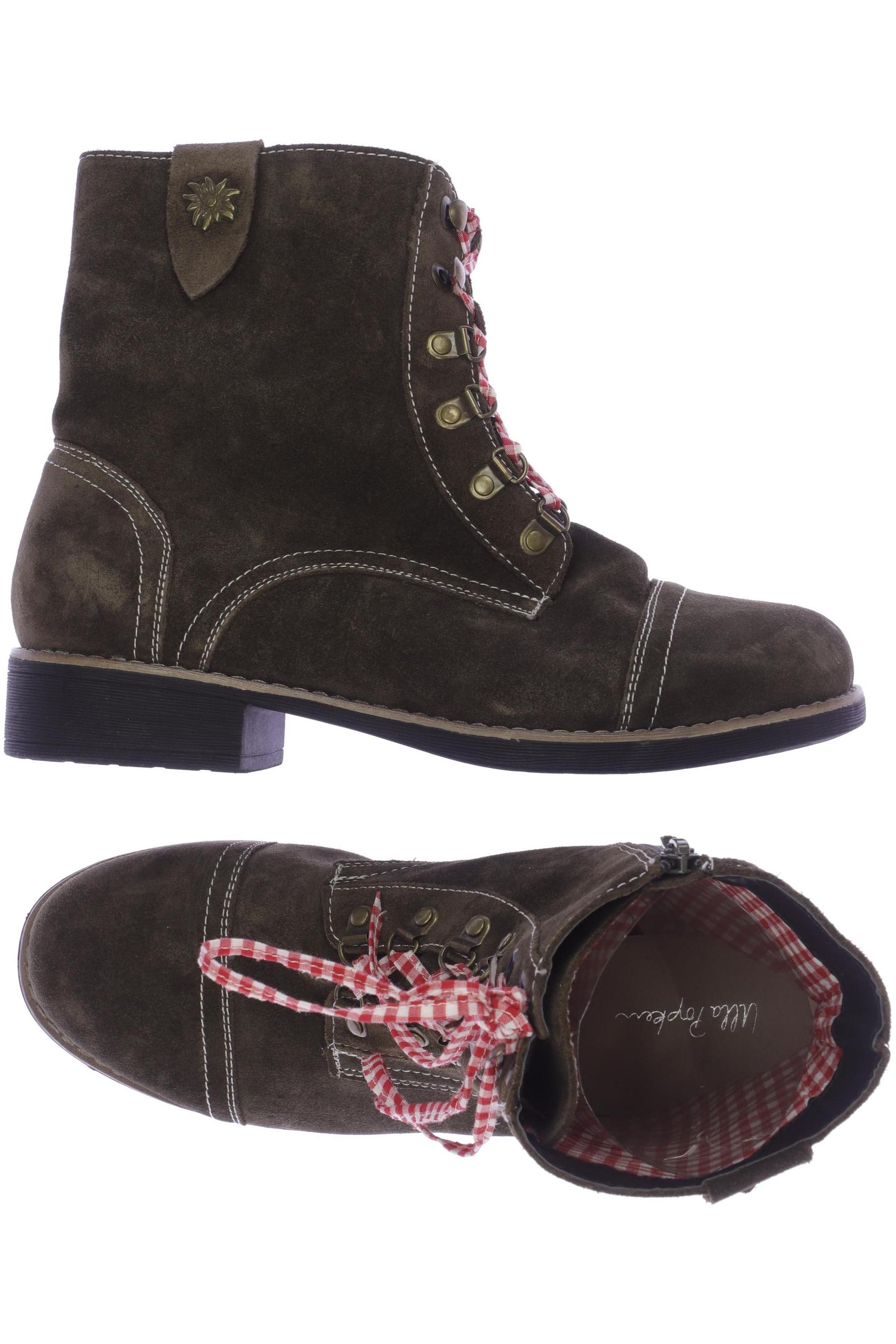 

Ulla Popken Damen Stiefelette, grün, Gr. 42