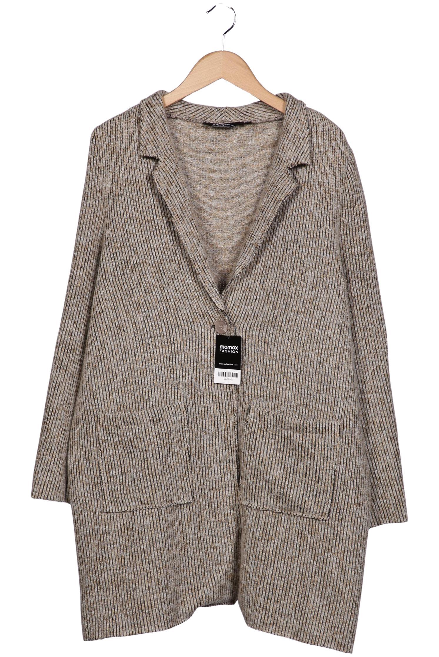 

Ulla Popken Damen Strickjacke, beige, Gr. 50