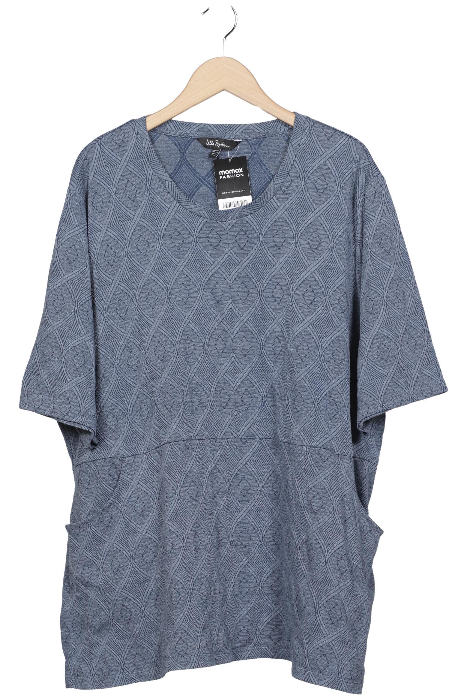 

Ulla Popken Damen T-Shirt, blau, Gr. 54
