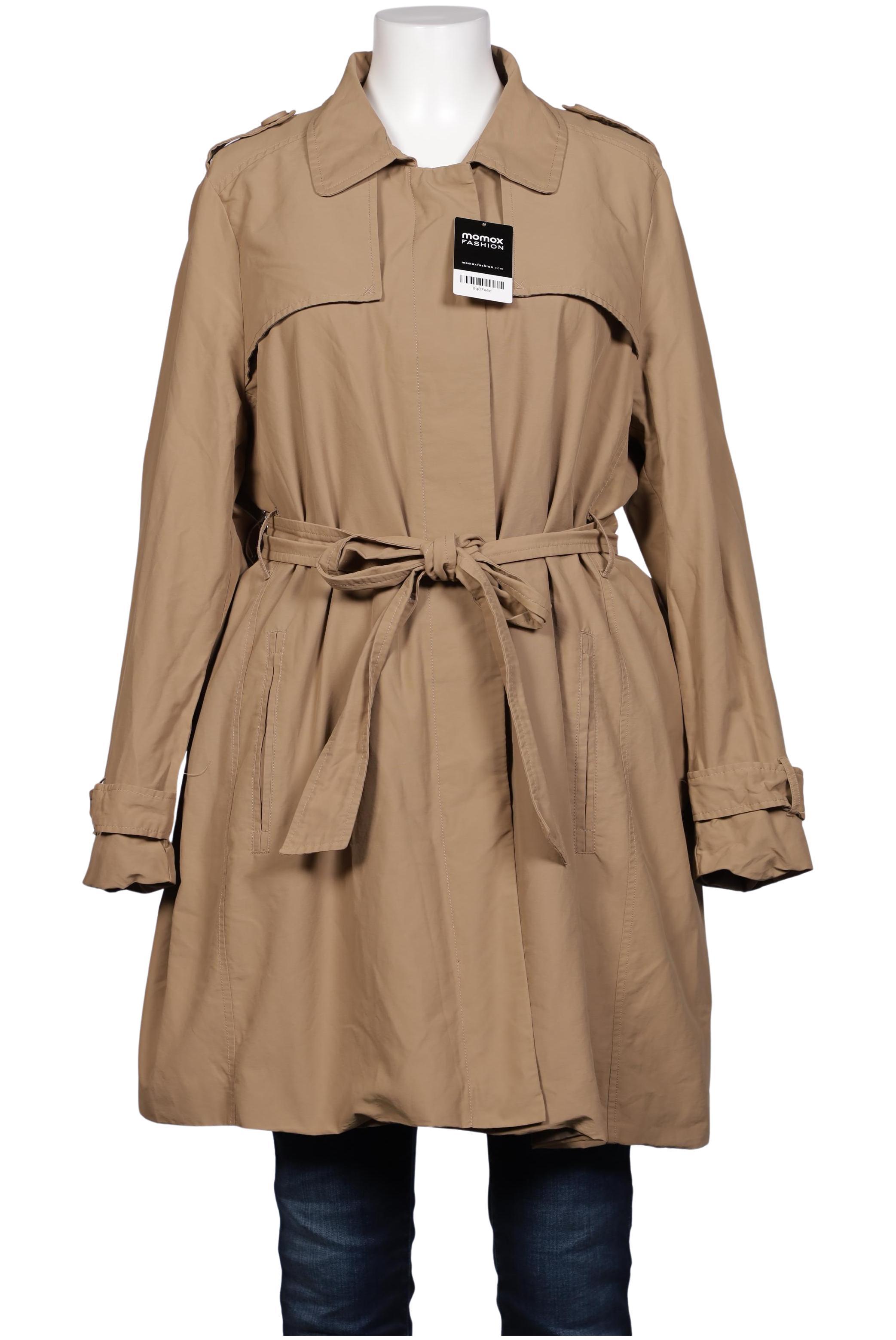 

Ulla Popken Damen Mantel, beige, Gr. 50