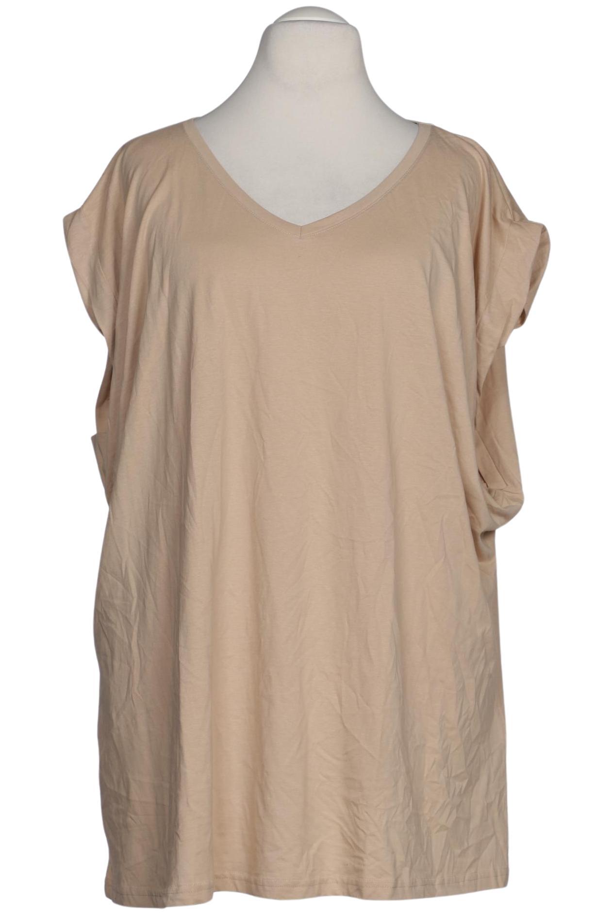 

Ulla Popken Damen T-Shirt, beige, Gr. 58