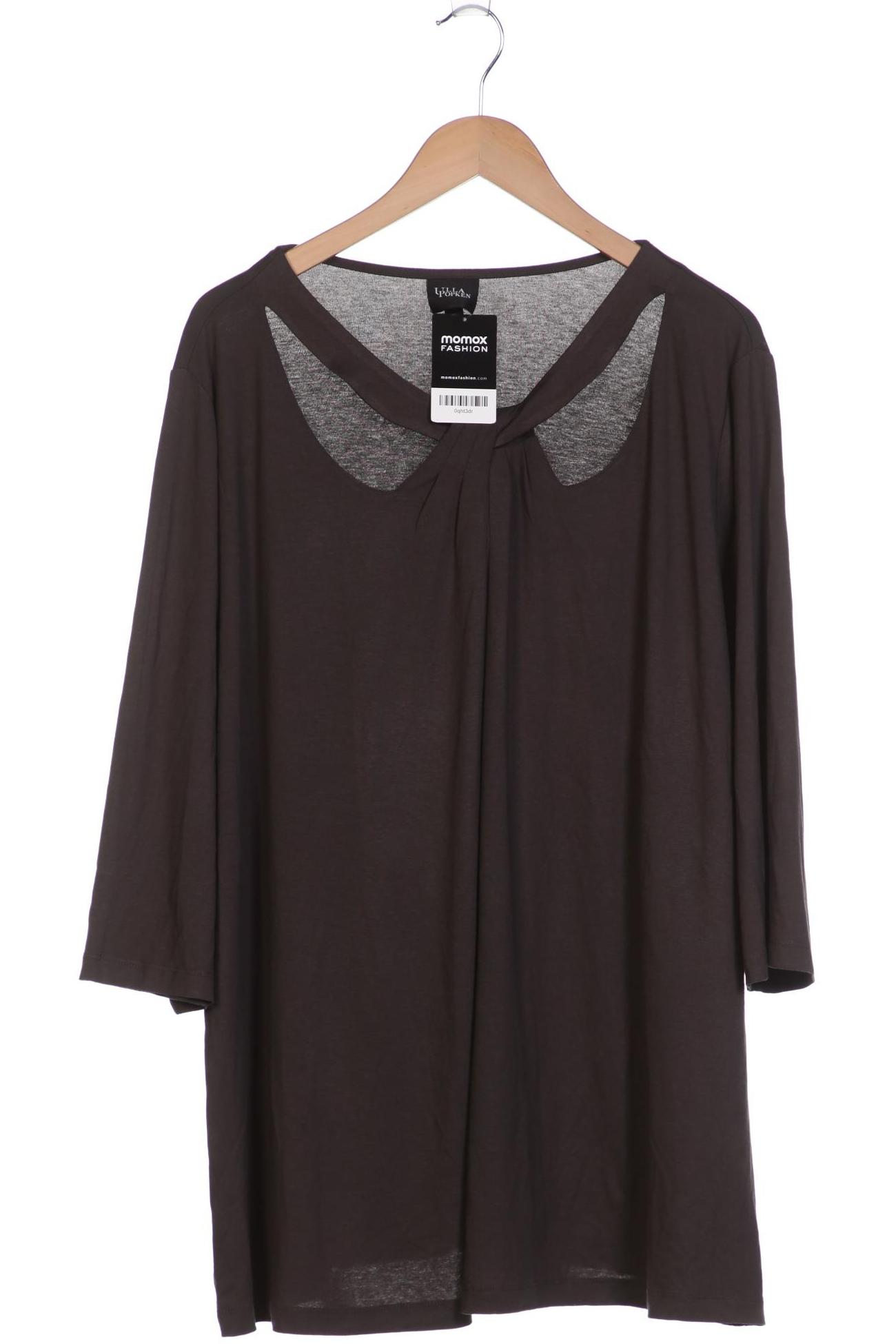 

Ulla Popken Damen Langarmshirt, grün