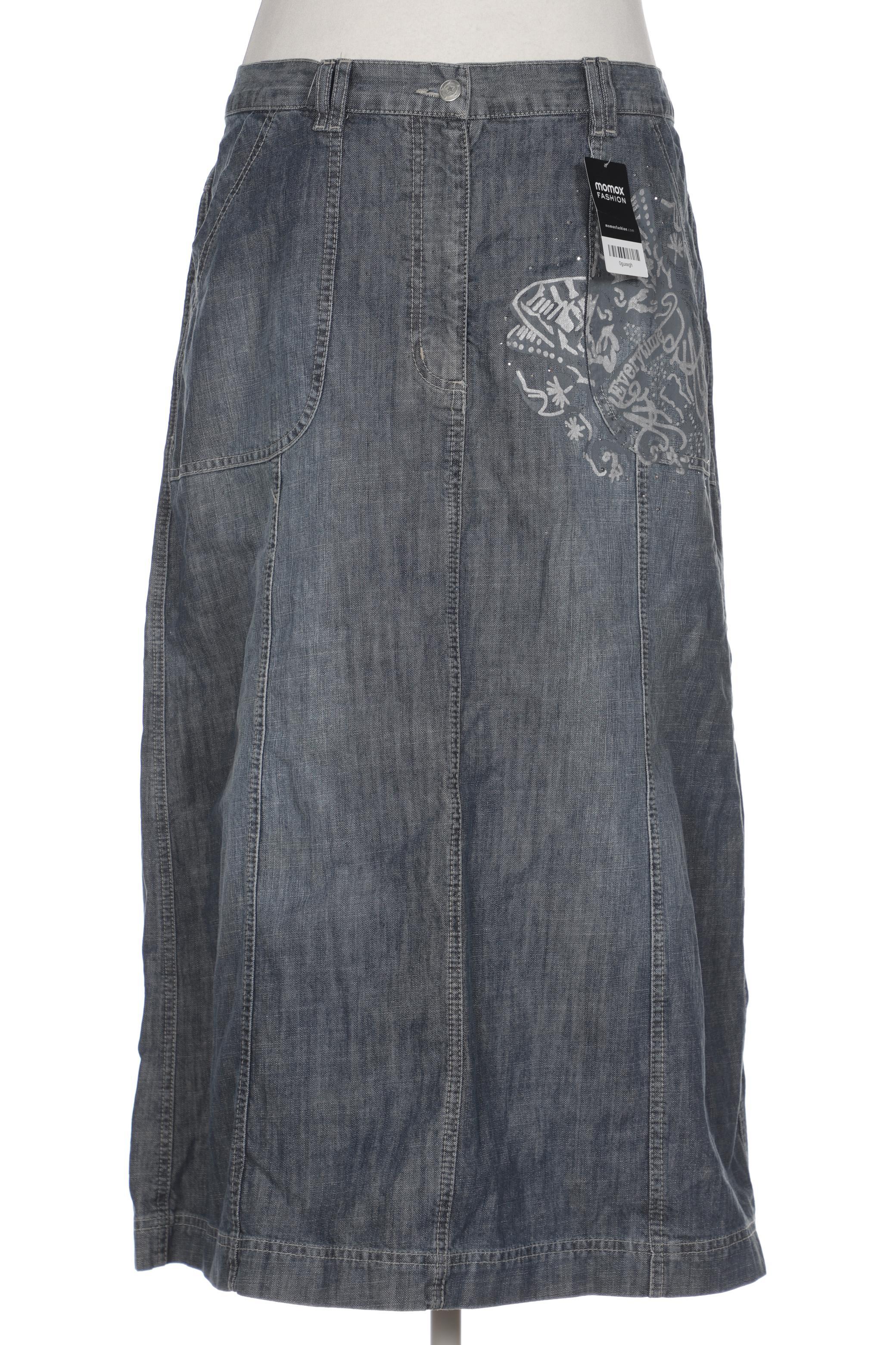 

Ulla Popken Damen Rock, blau, Gr. 50