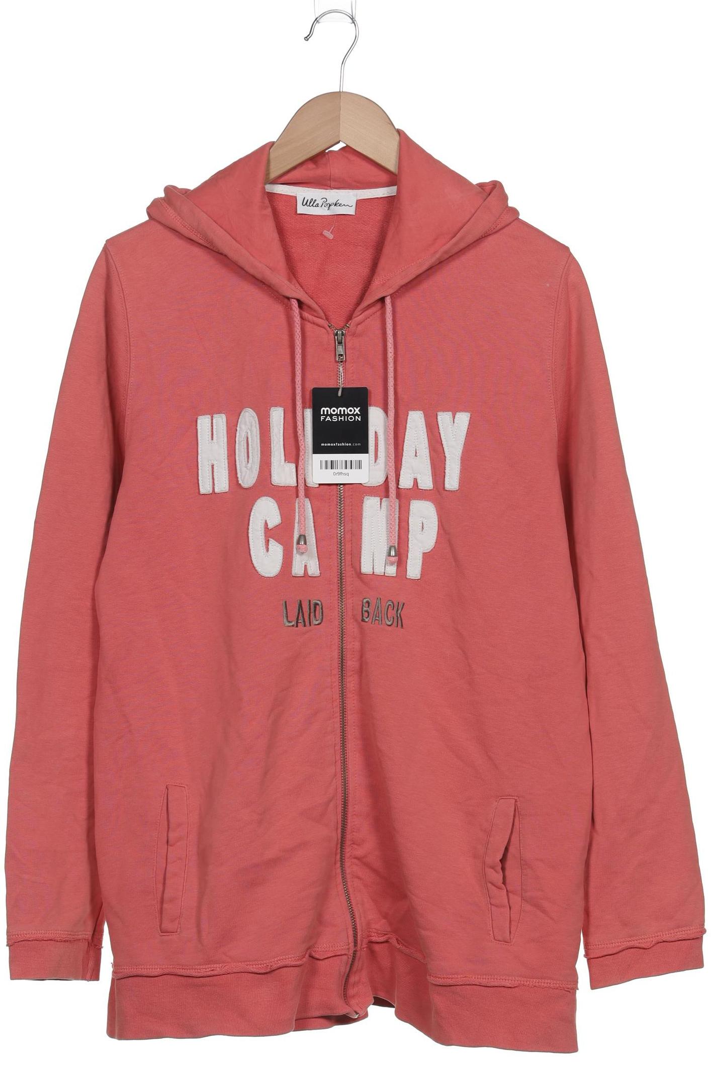 

Ulla Popken Damen Kapuzenpullover, pink, Gr. 46