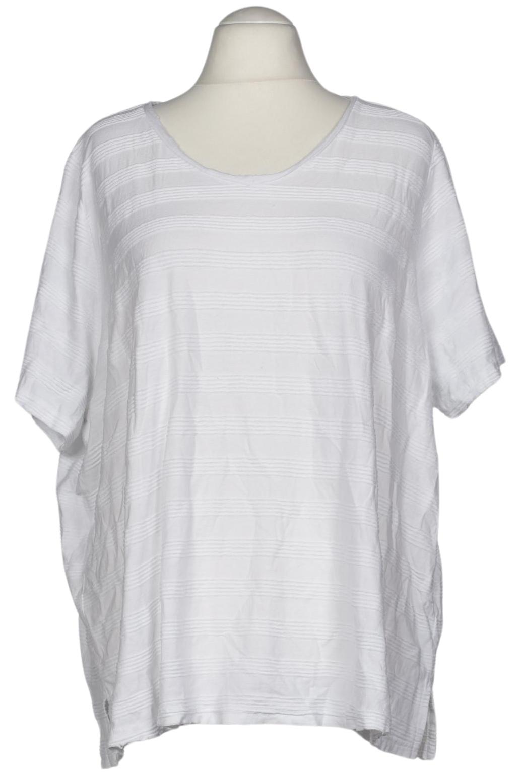 

Ulla Popken Damen T-Shirt, weiß, Gr. 54