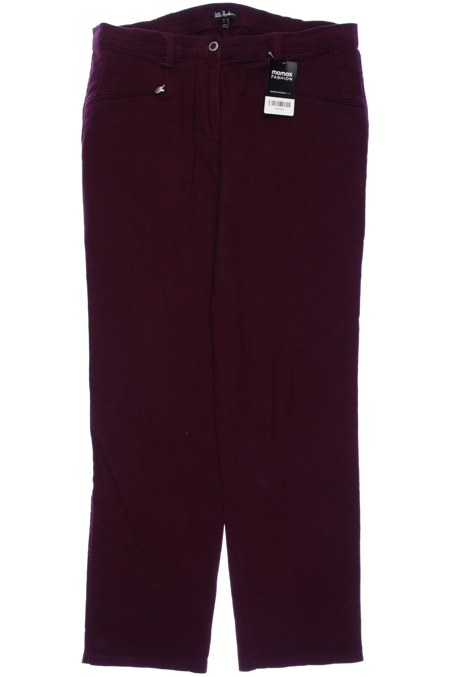 

Ulla Popken Damen Jeans, bordeaux, Gr. 44
