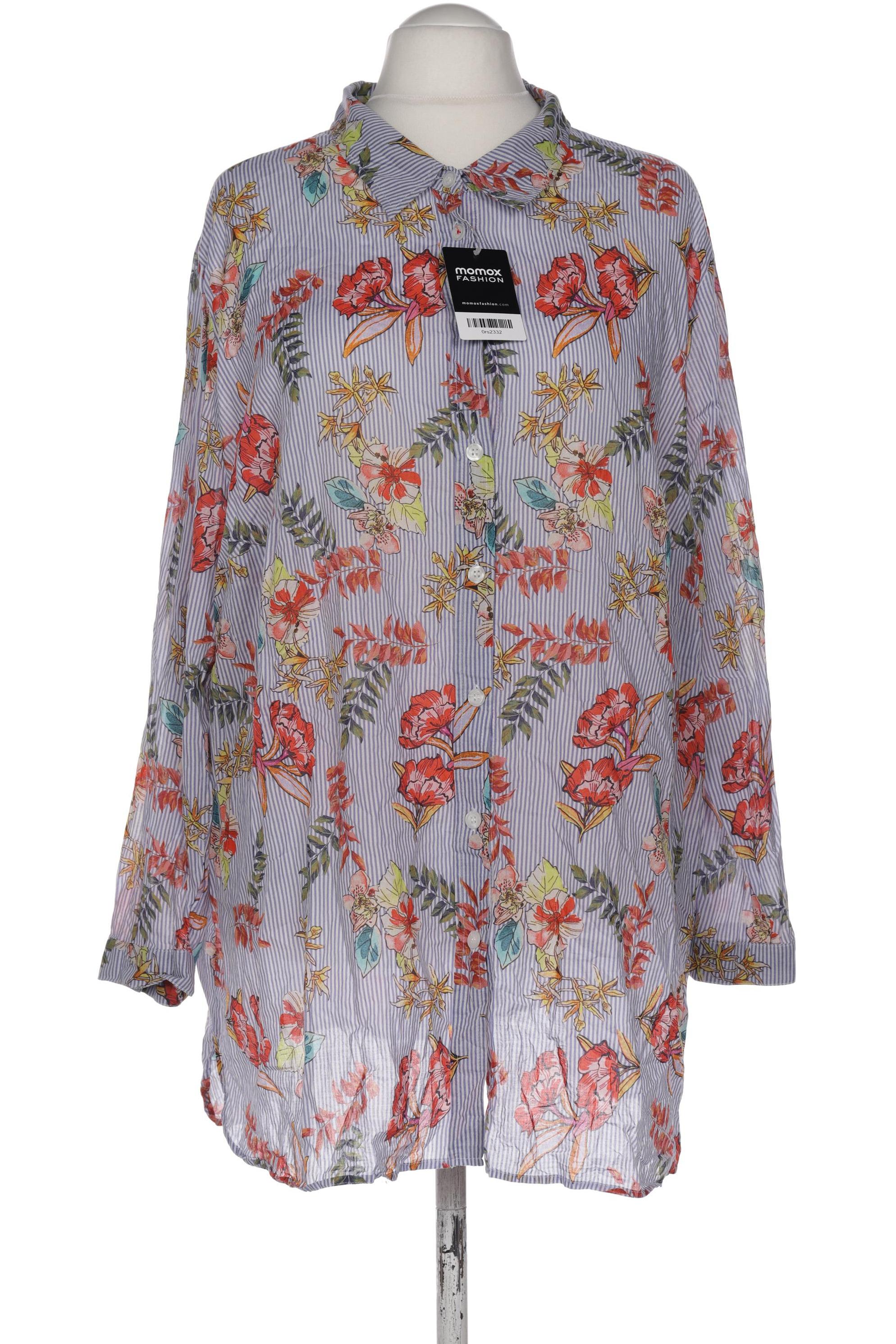 

Ulla Popken Damen Bluse, blau, Gr. 54