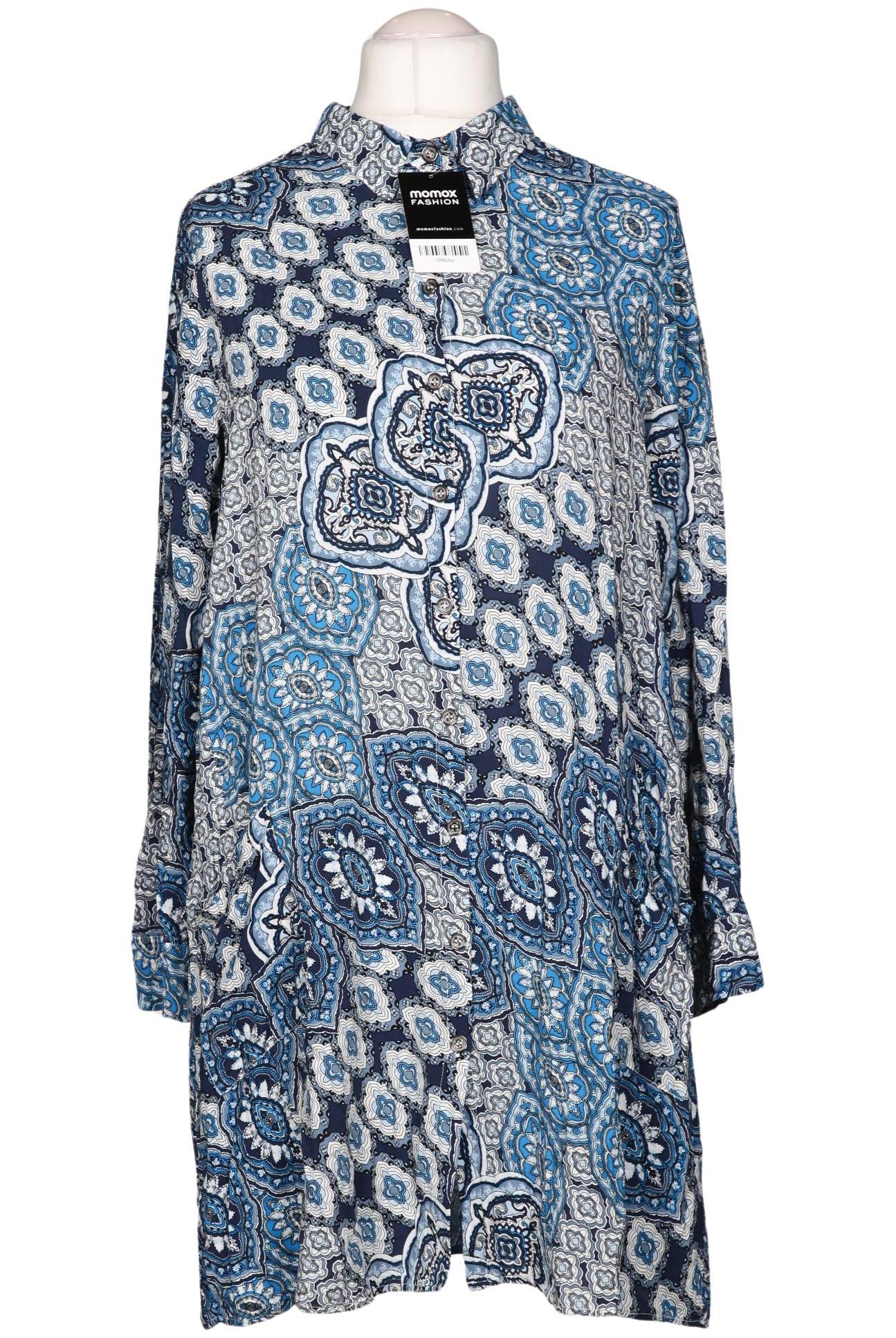 

Ulla Popken Damen Bluse, blau, Gr. 46