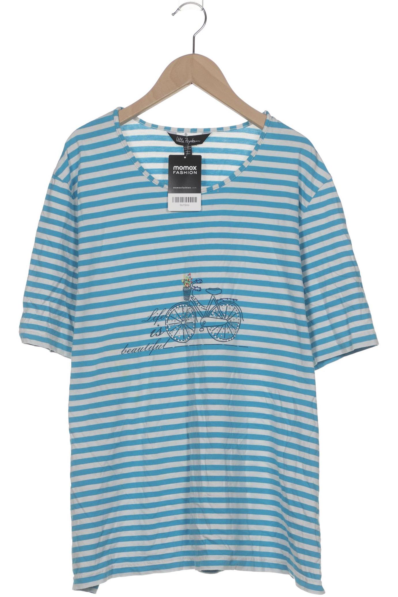 

Ulla Popken Damen T-Shirt, blau, Gr. 46