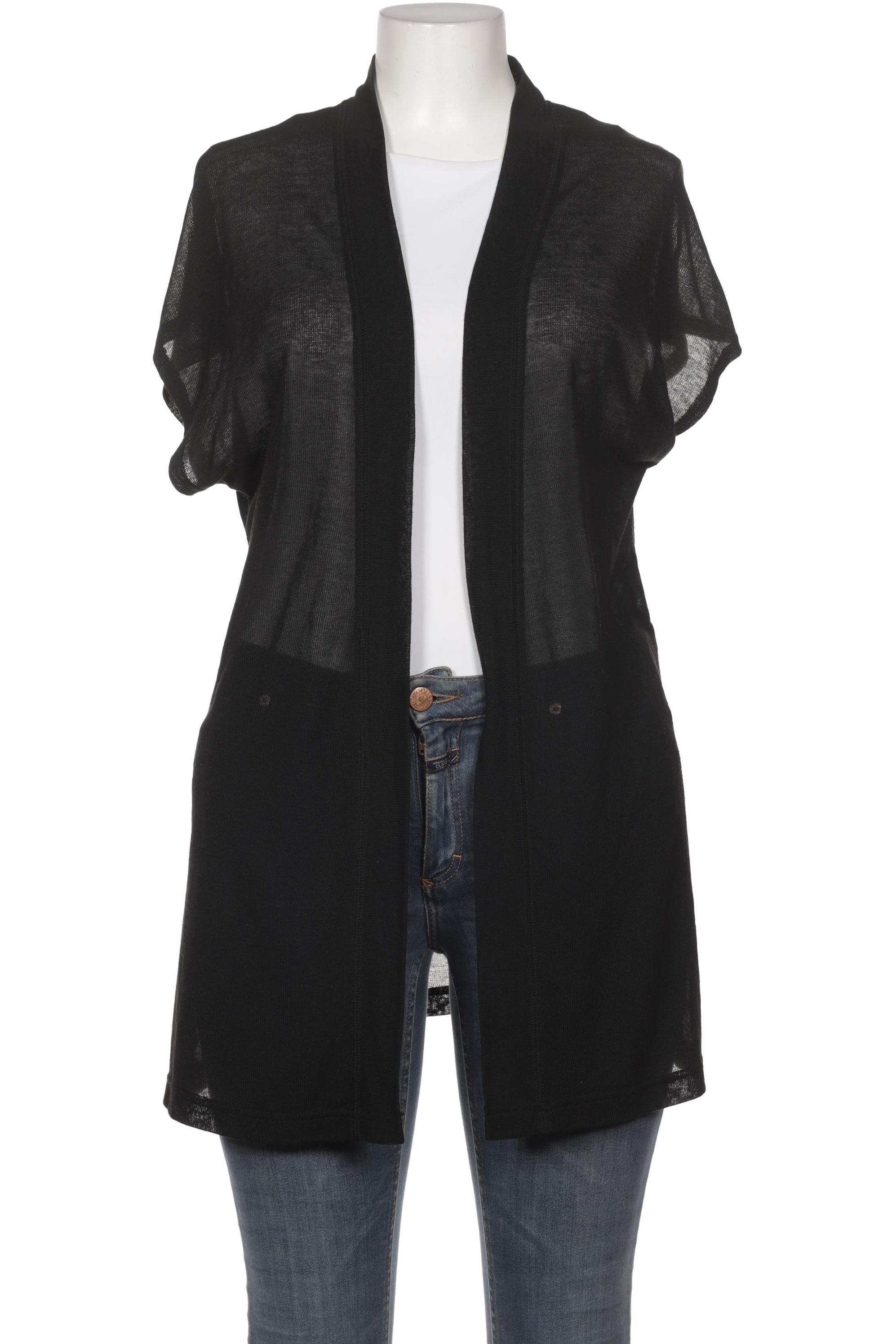 

Ulla Popken Damen Strickjacke, schwarz, Gr. 42
