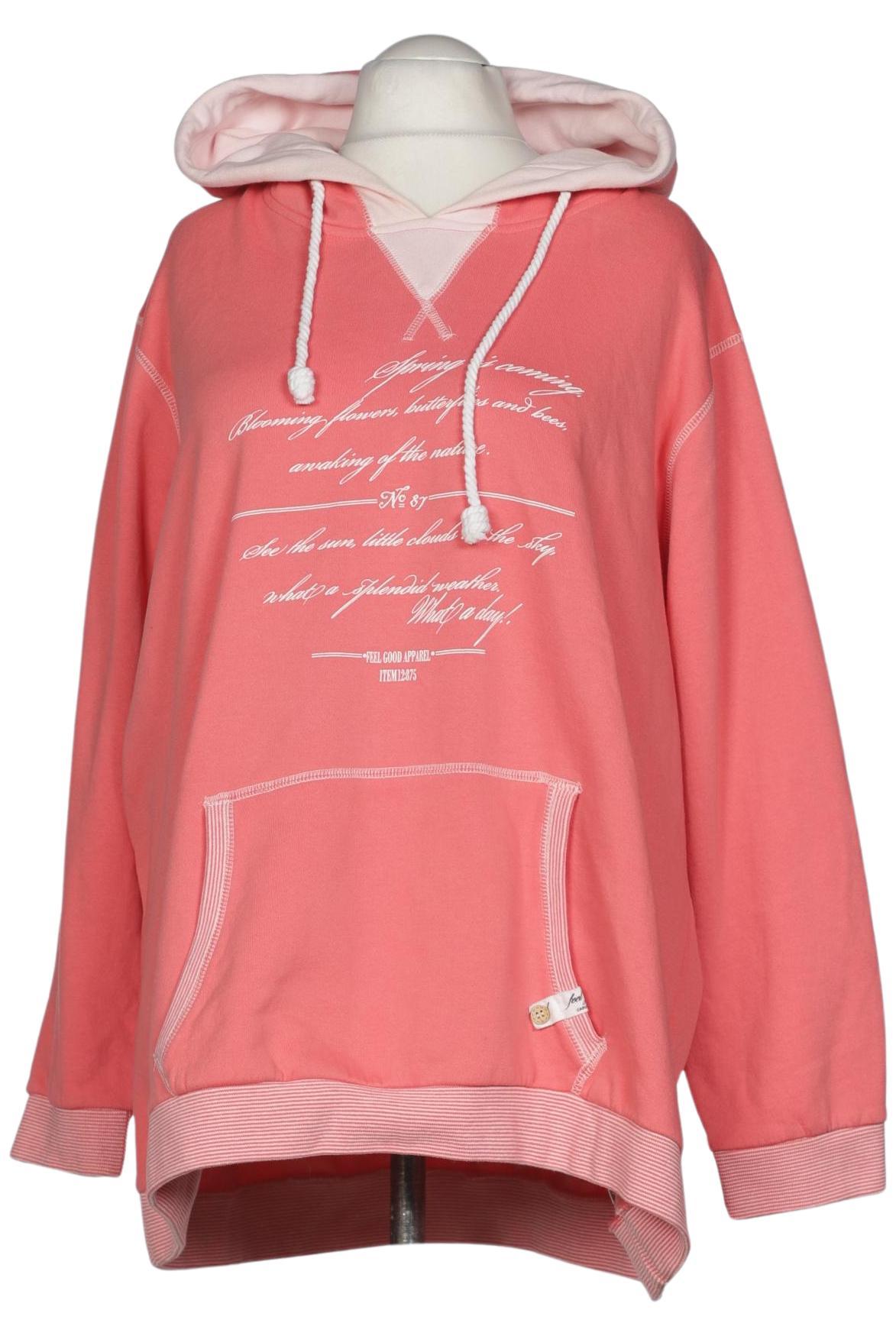 

Ulla Popken Damen Kapuzenpullover, pink, Gr. 54