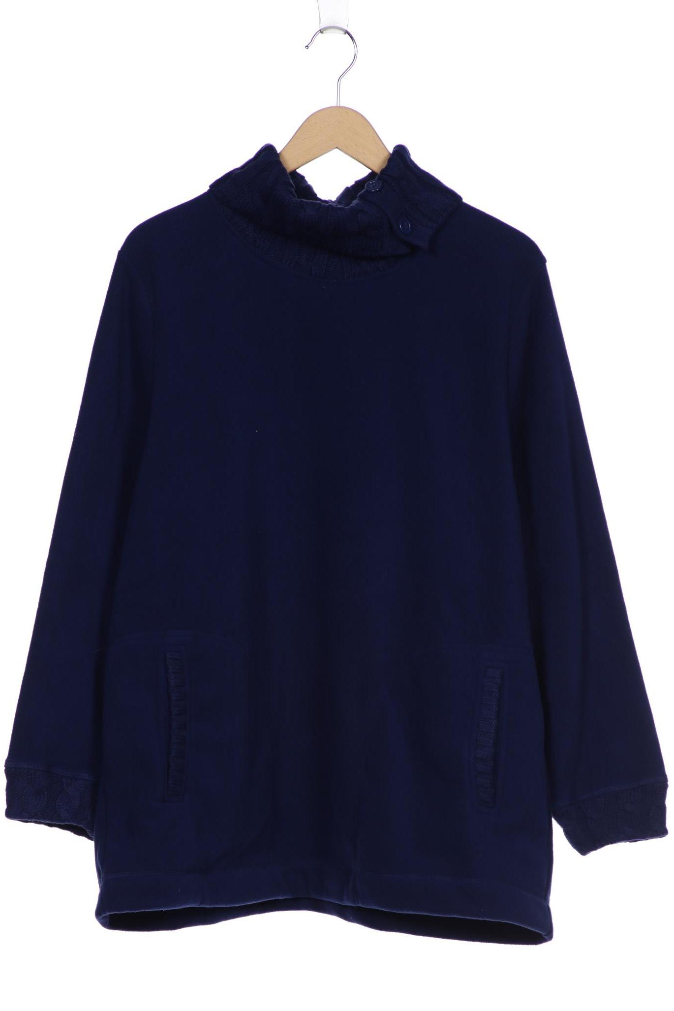 

Ulla Popken Damen Sweatshirt, marineblau
