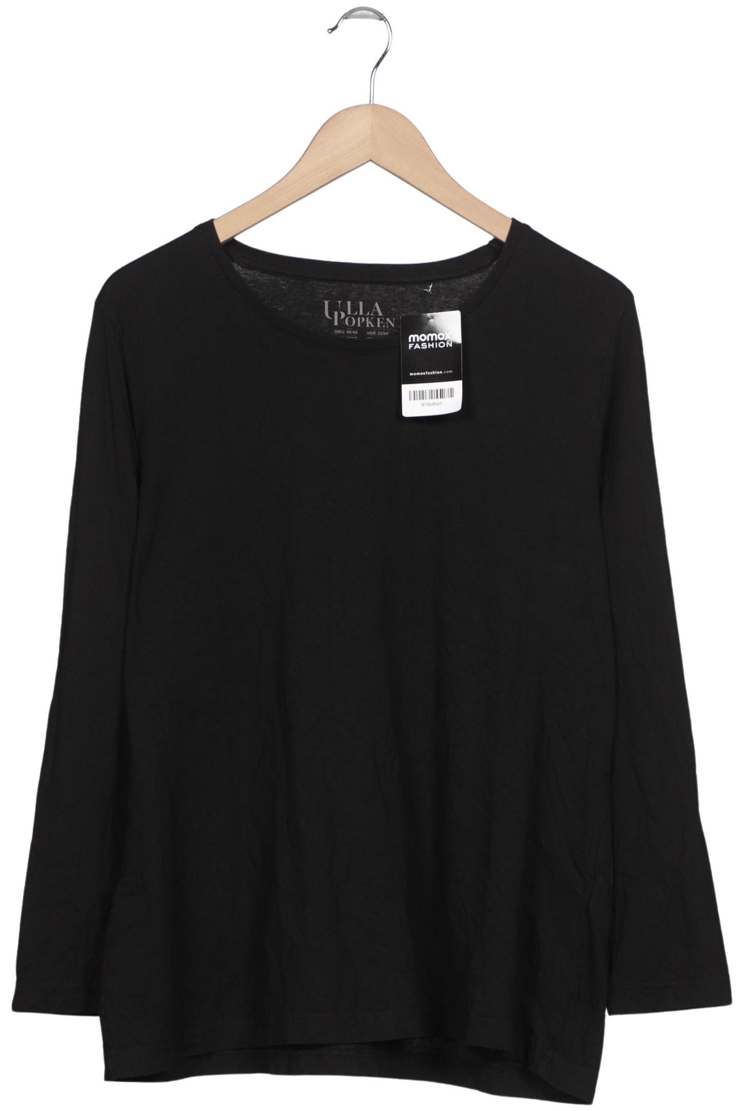 

Ulla Popken Damen Langarmshirt, schwarz, Gr. 46