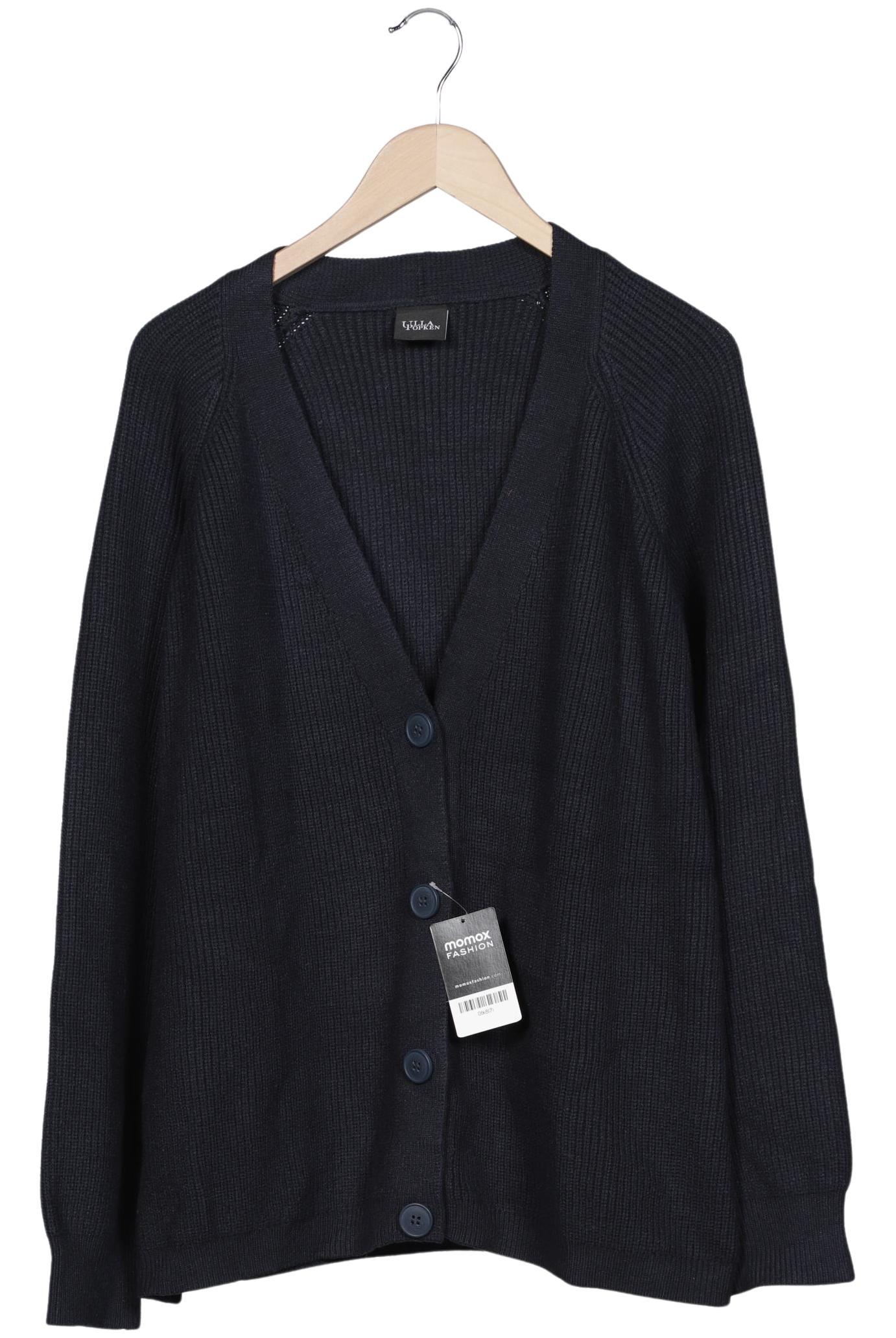

Ulla Popken Damen Strickjacke, marineblau, Gr. 56