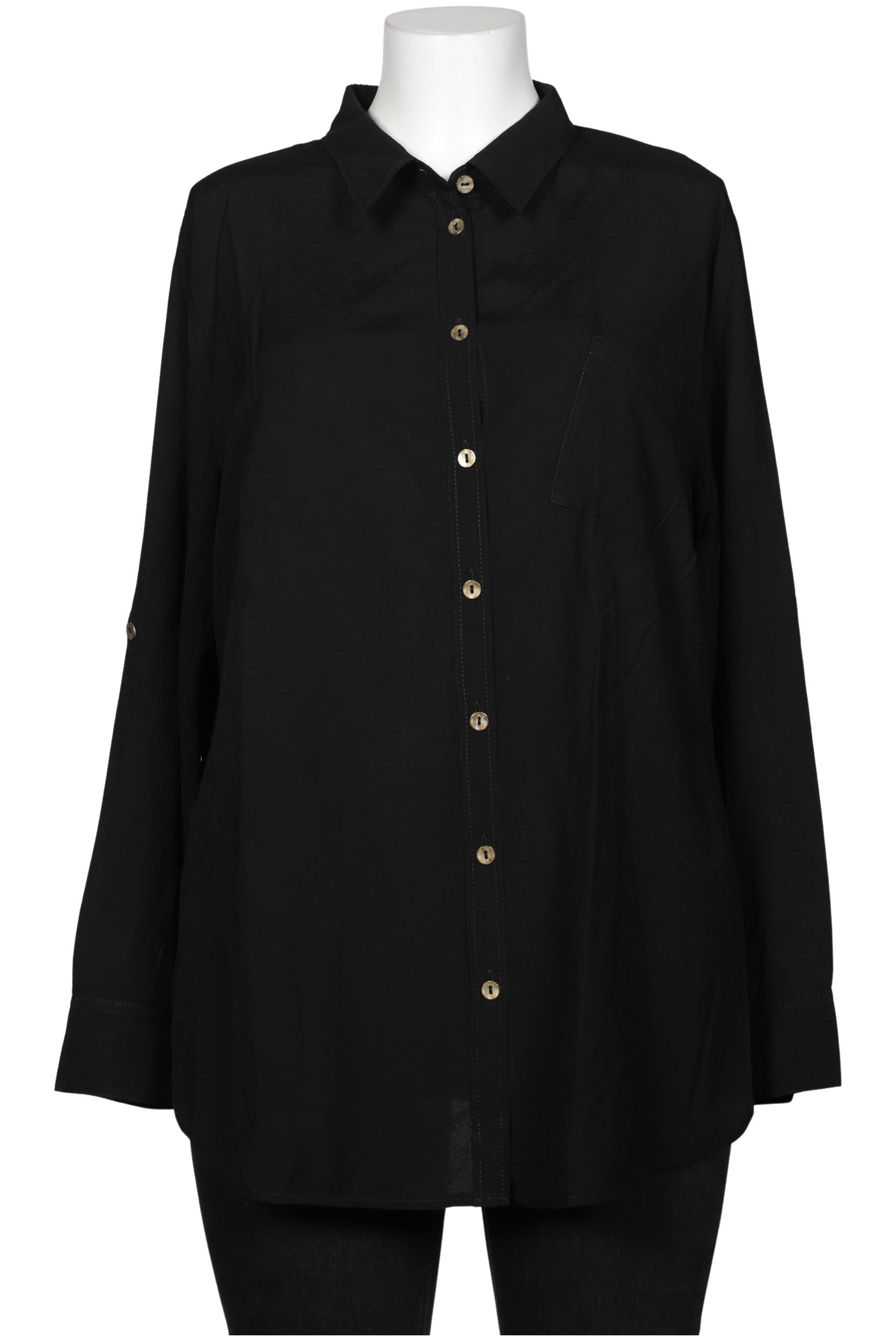 

Ulla Popken Damen Bluse, schwarz, Gr. 46