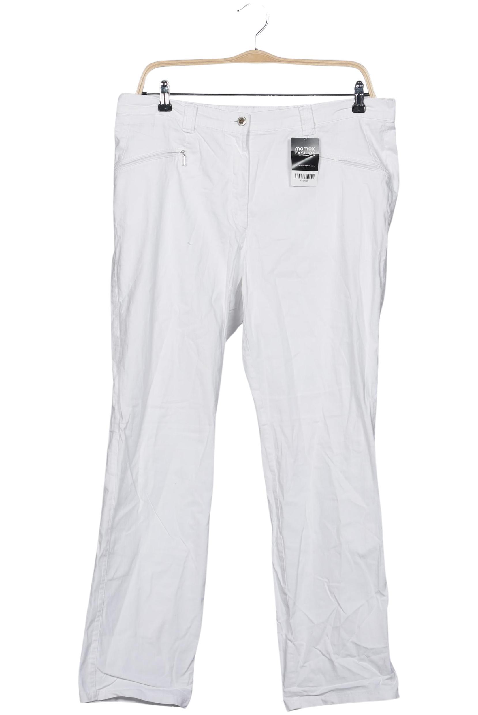 

Ulla Popken Damen Jeans, weiß, Gr. 48