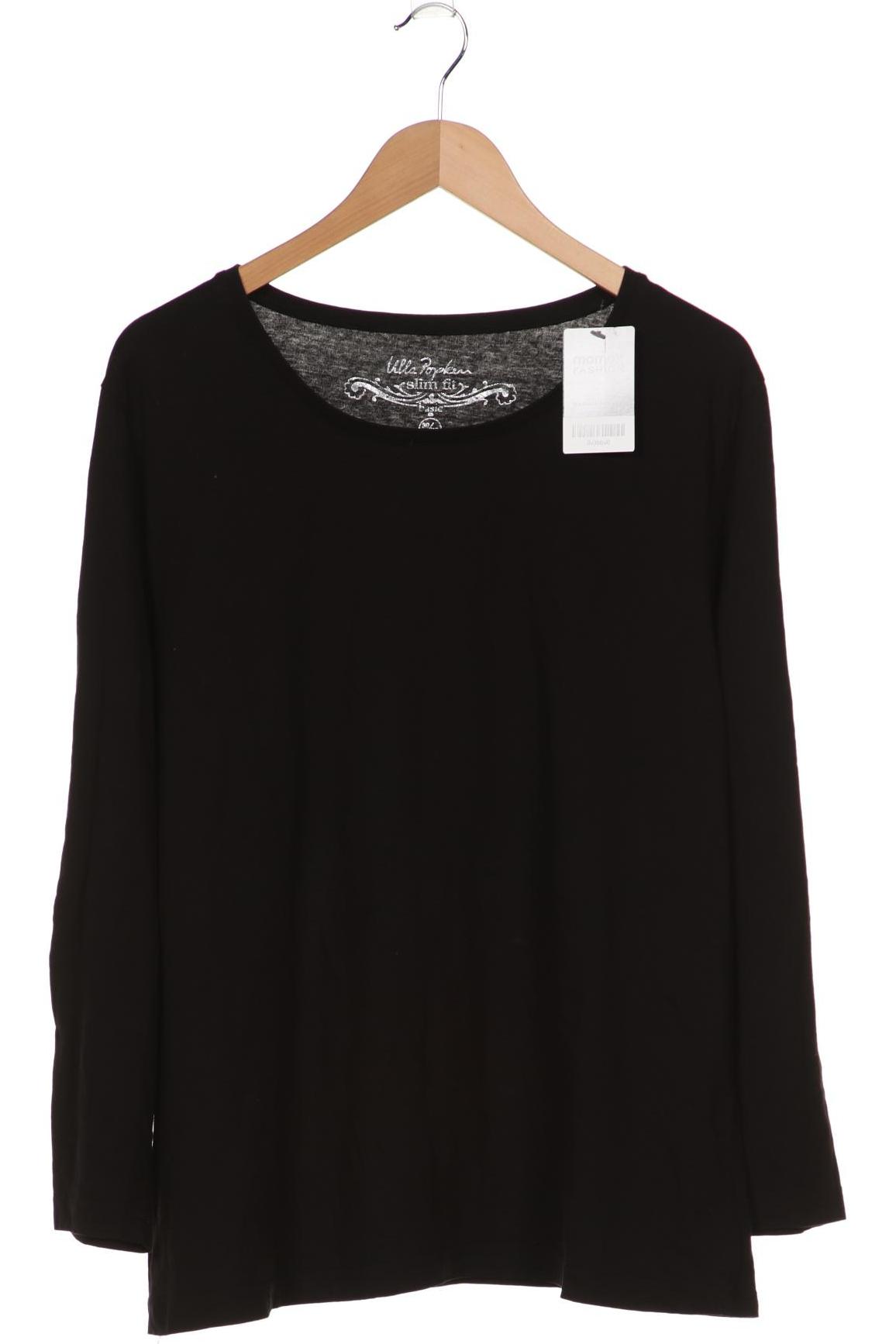 

Ulla Popken Damen Langarmshirt, schwarz