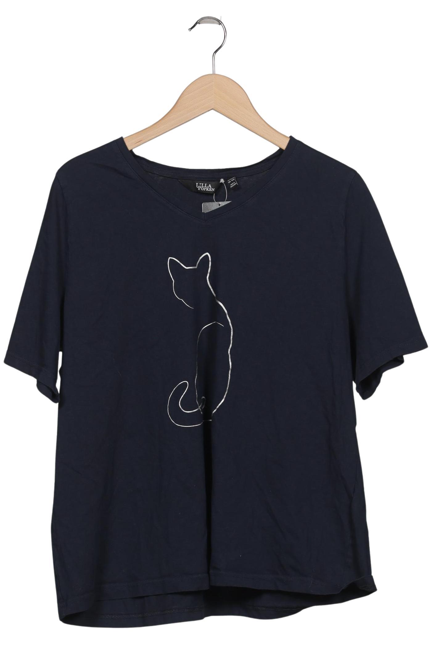 

Ulla Popken Damen T-Shirt, marineblau, Gr. 46