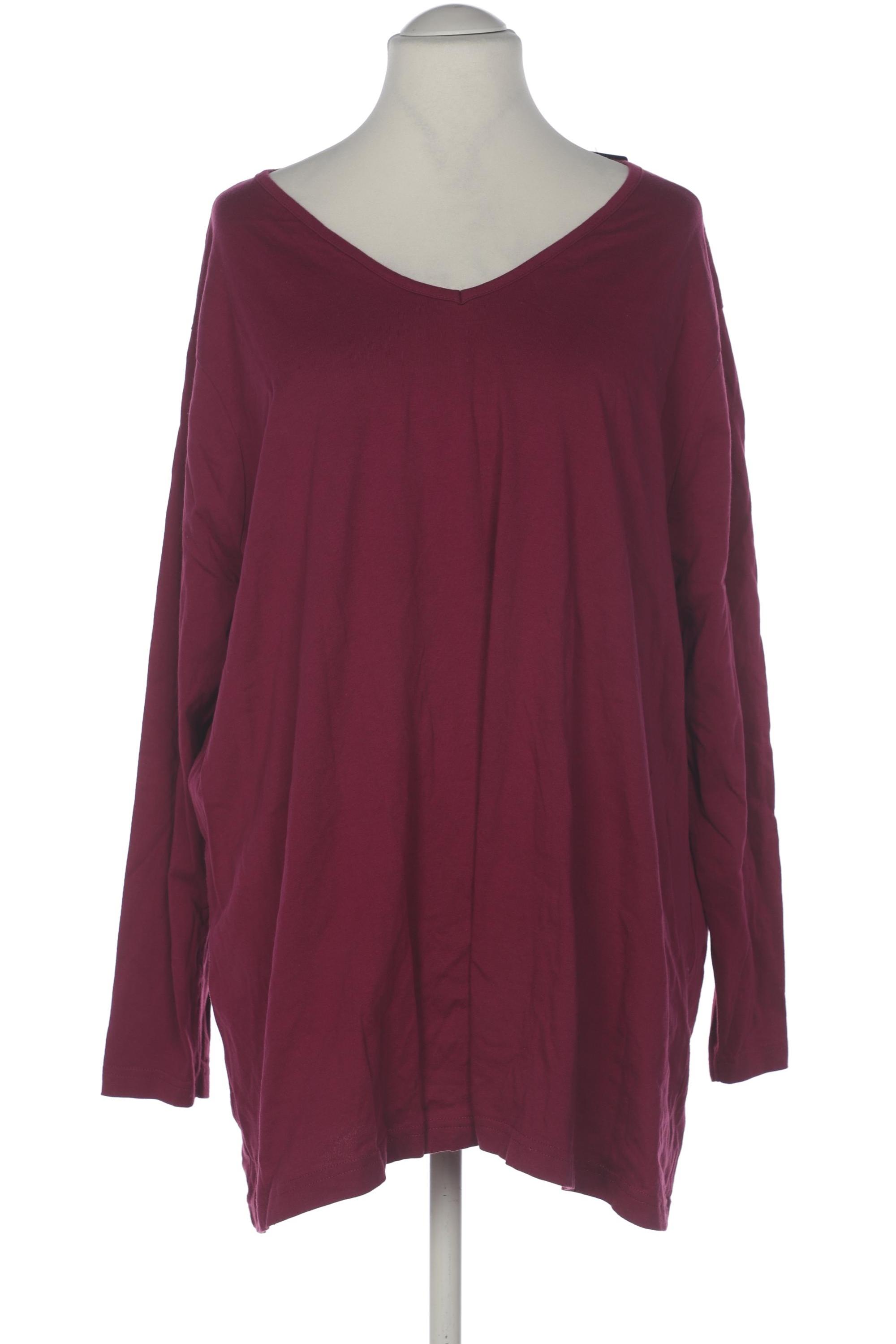 

Ulla Popken Damen Langarmshirt, pink, Gr. 54