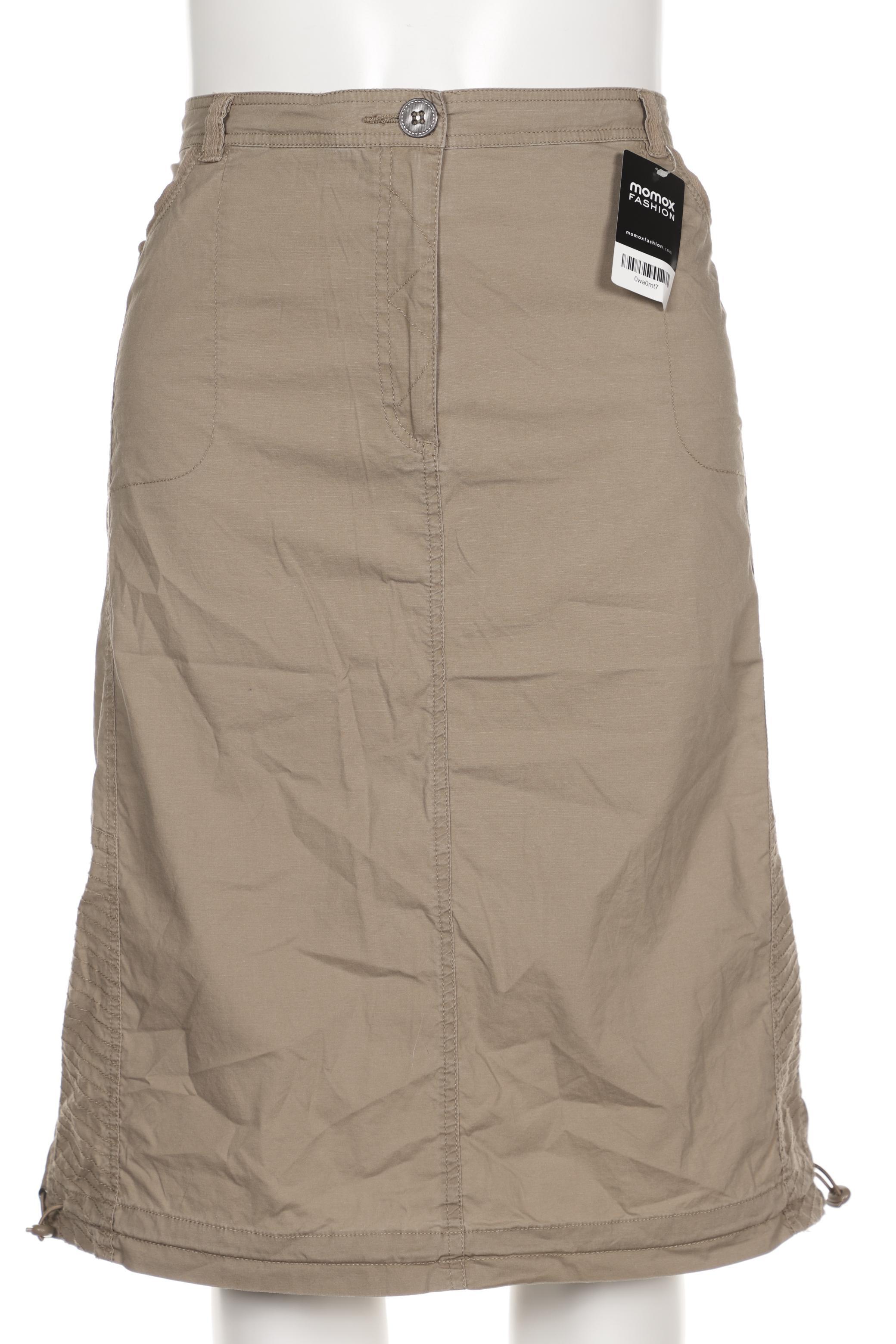 

Ulla Popken Damen Rock, beige, Gr. 50