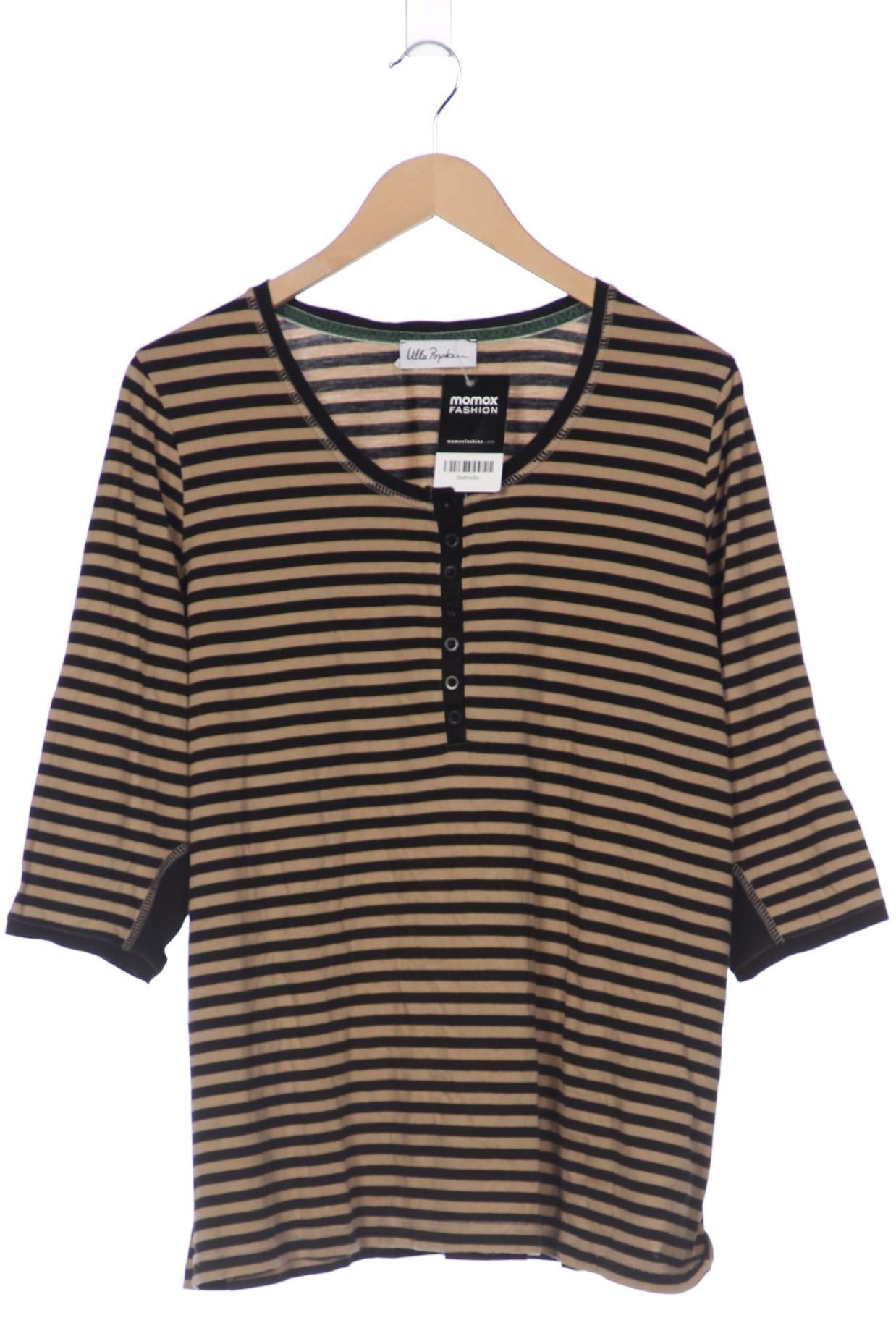 

Ulla Popken Damen Langarmshirt, beige, Gr. 46