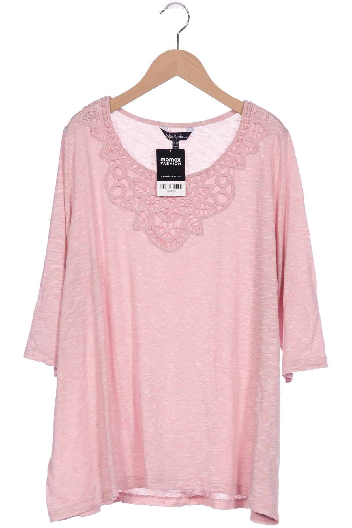 

Ulla Popken Damen Langarmshirt, pink, Gr. 50