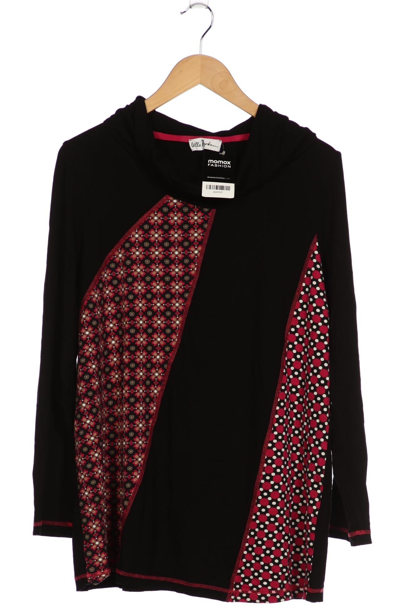 

Ulla Popken Damen Langarmshirt, schwarz, Gr. 46