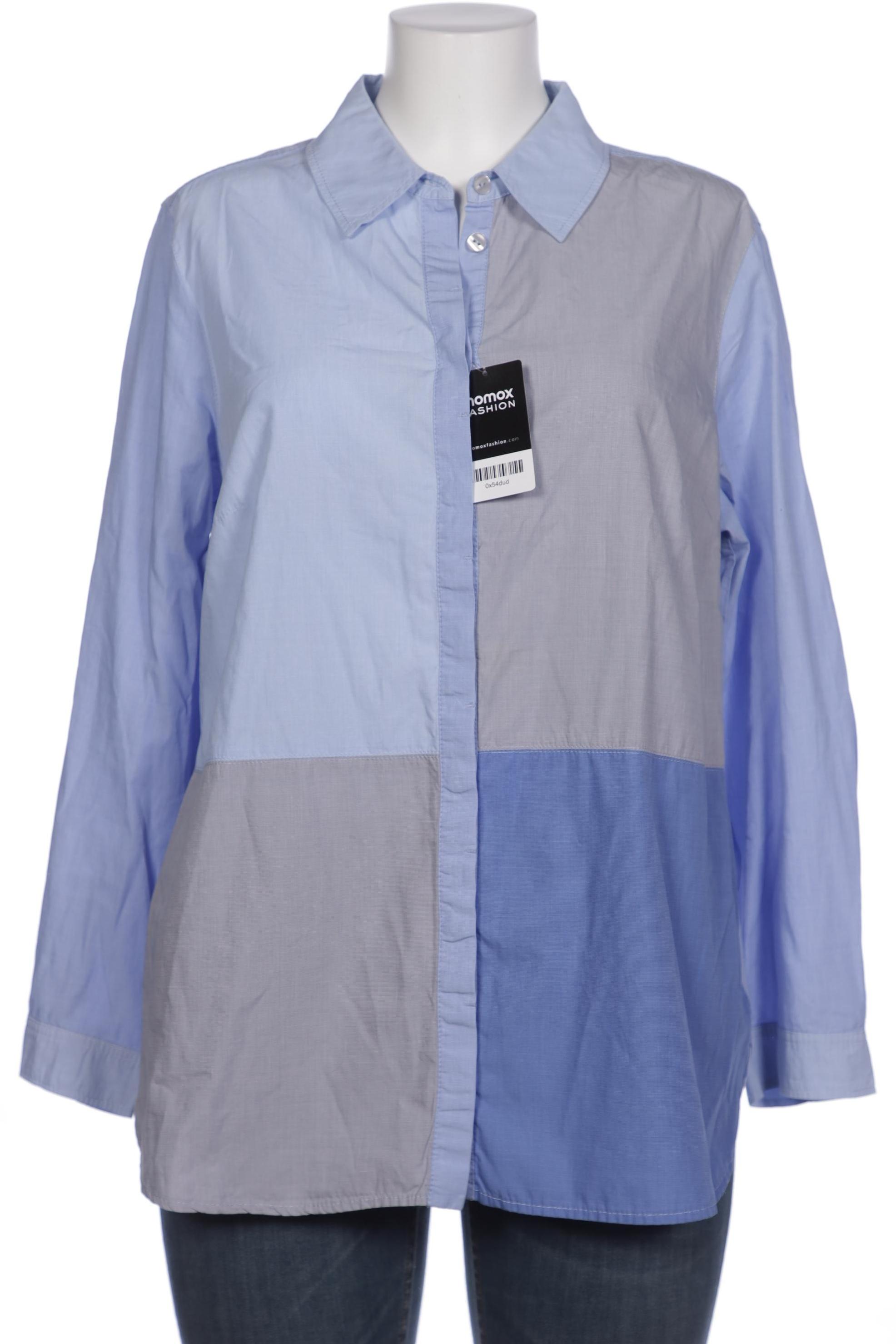 

Ulla Popken Damen Bluse, blau, Gr. 46