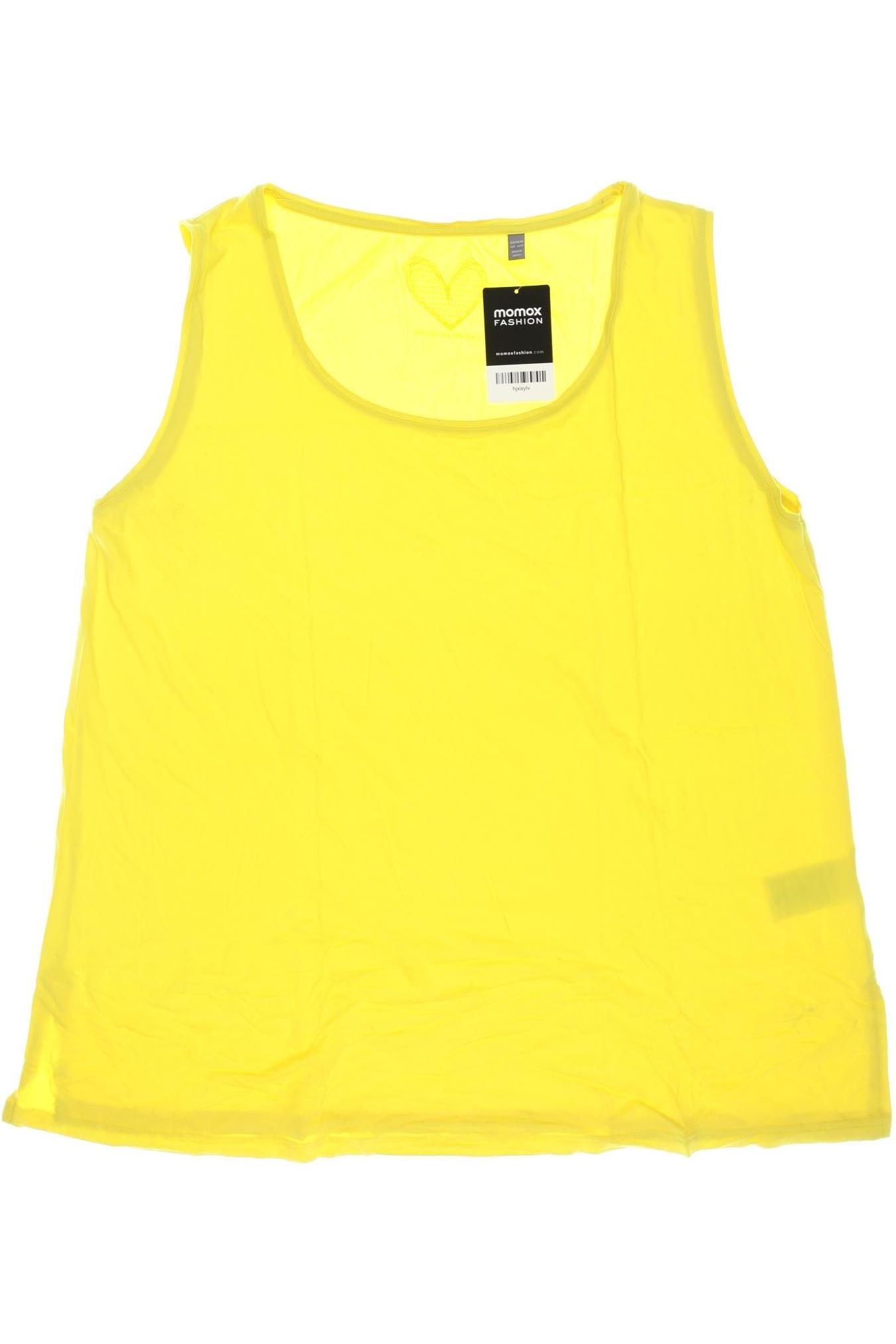 

Ulla Popken Damen Top, gelb, Gr. 46