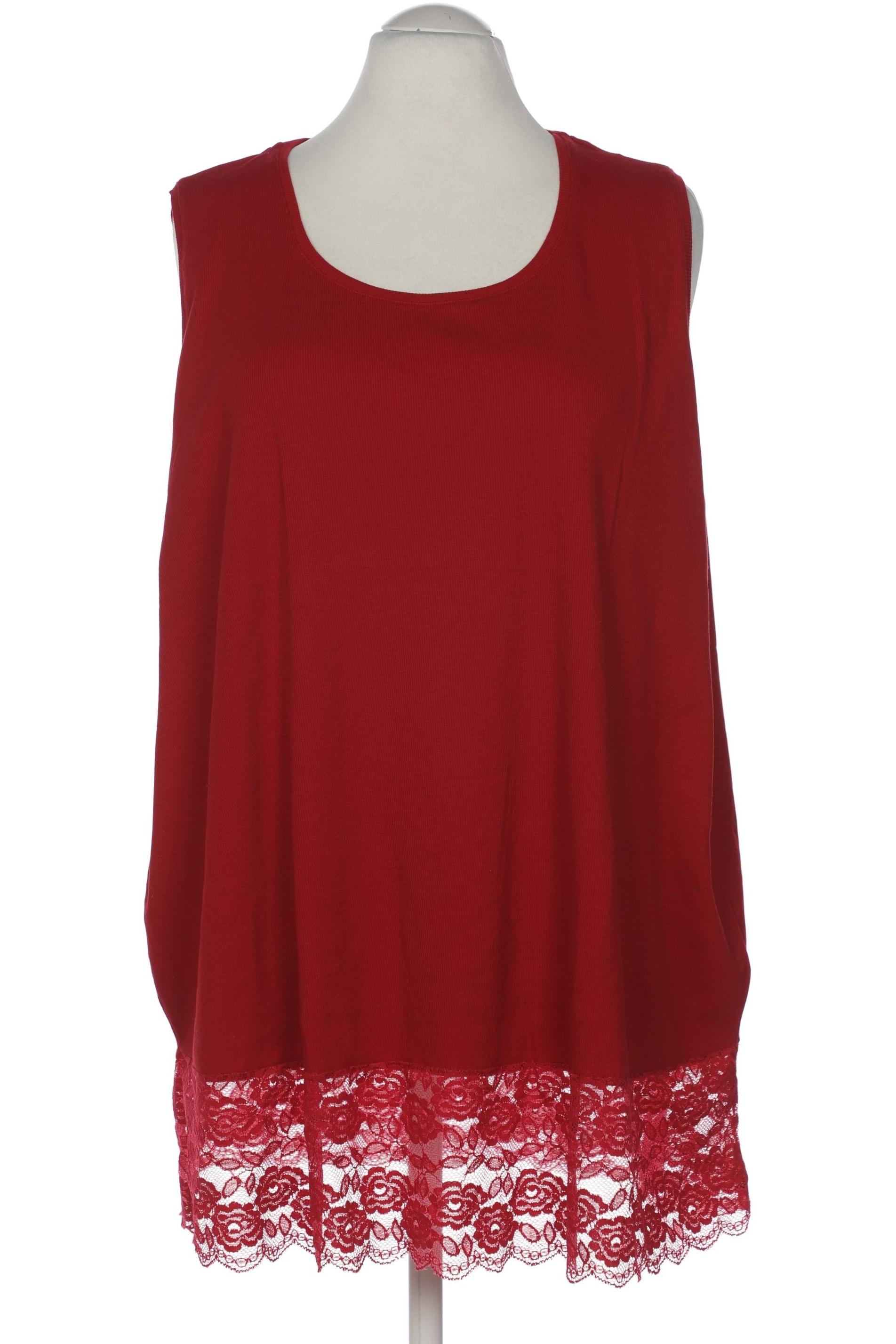 

Ulla Popken Damen Top, rot, Gr. 54