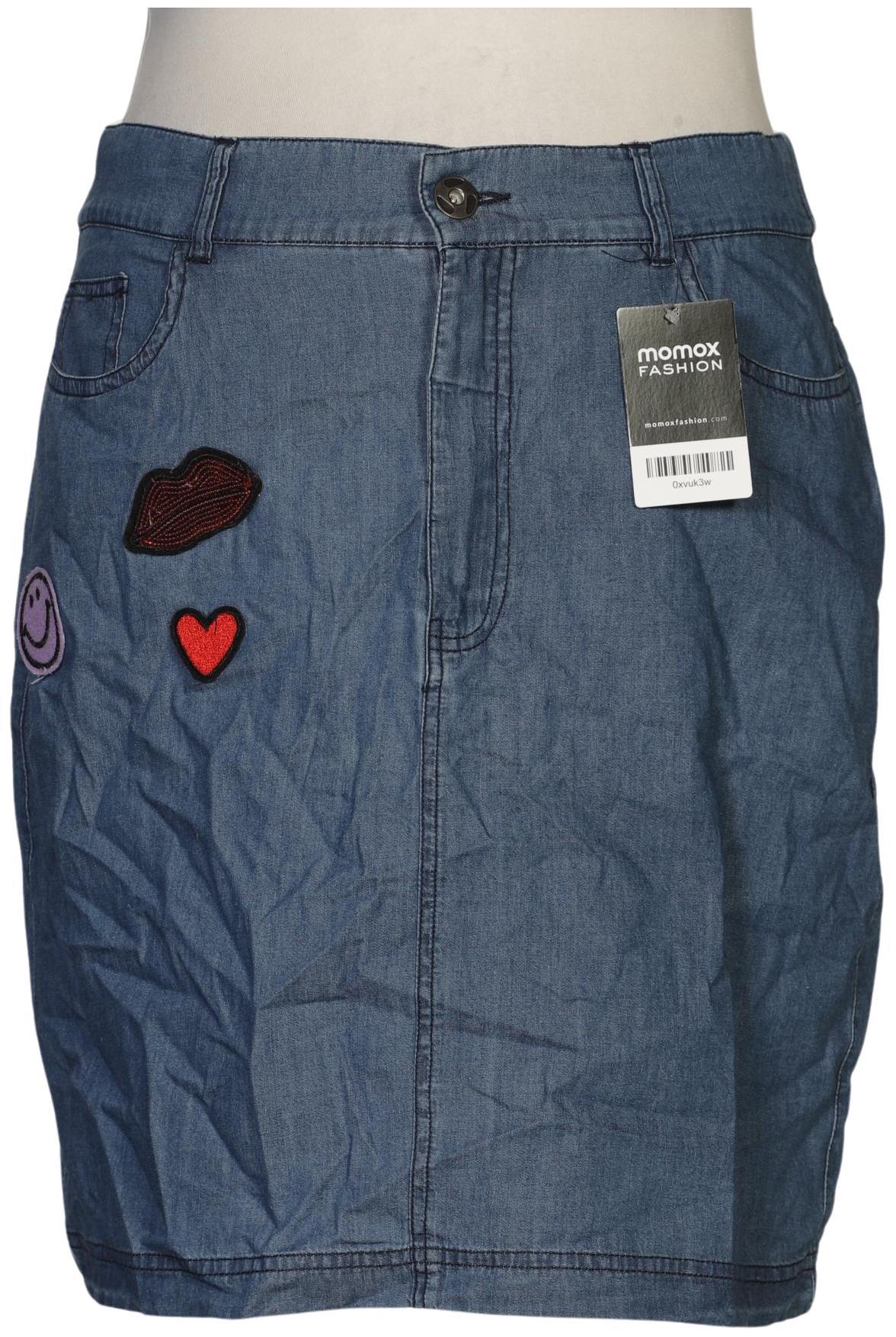 

Ulla Popken Damen Rock, blau, Gr. 42