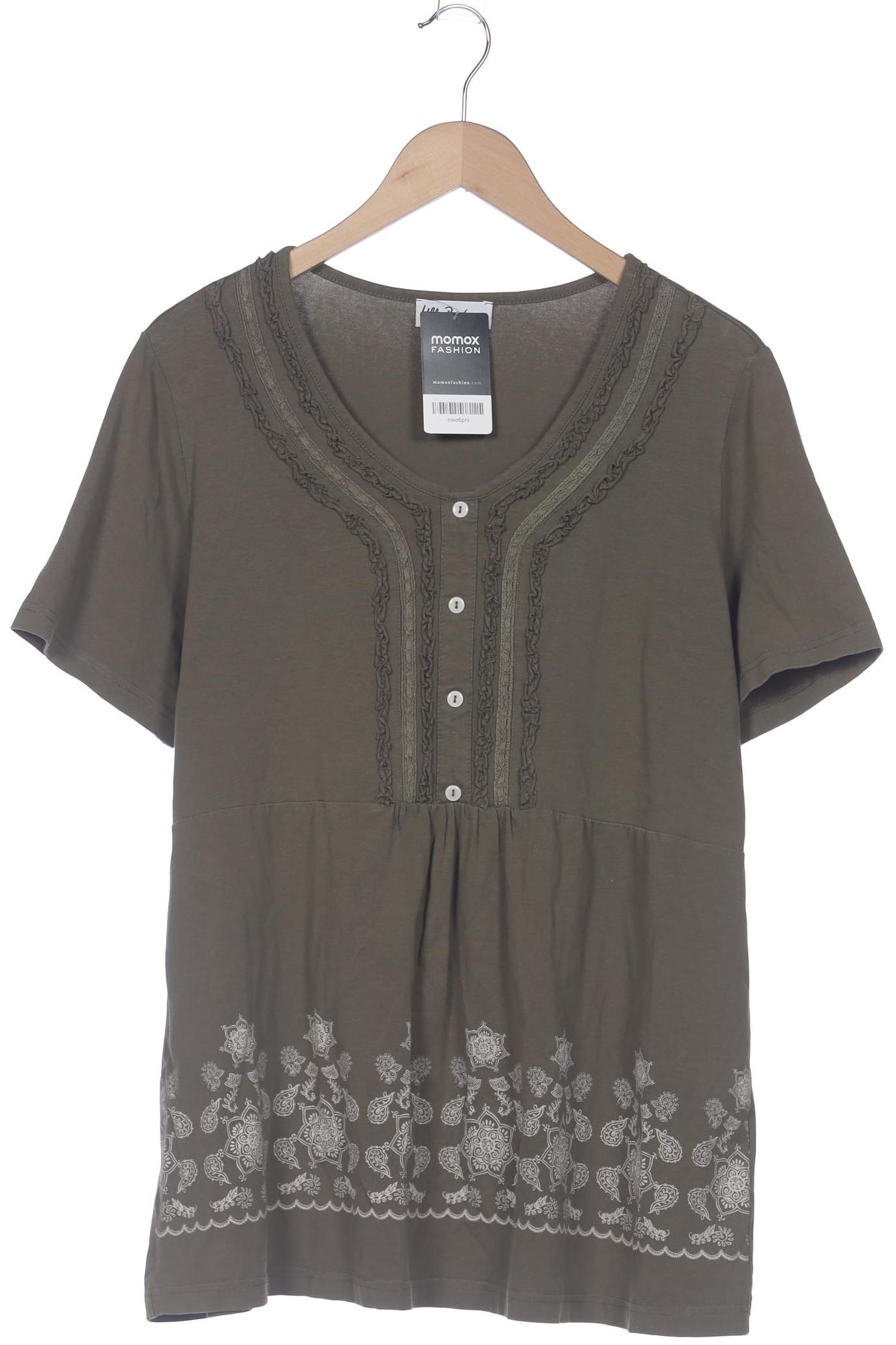 

Ulla Popken Damen T-Shirt, grün, Gr. 46