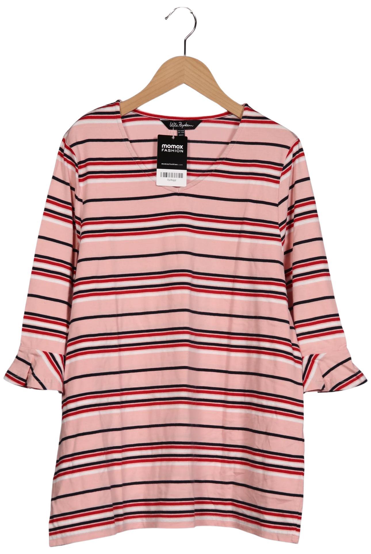 

Ulla Popken Damen Langarmshirt, mehrfarbig, Gr. 46
