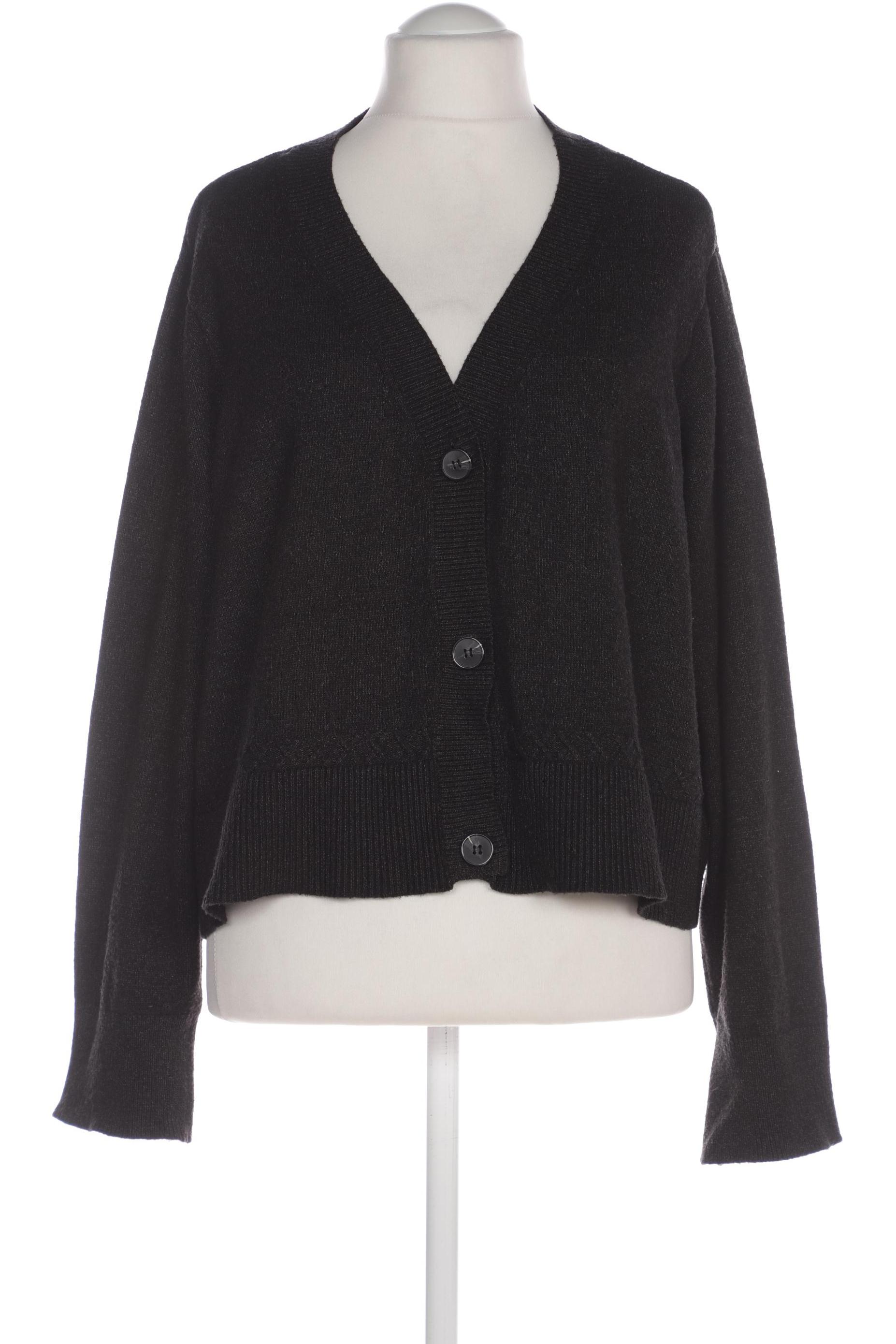 

Ulla Popken Damen Strickjacke, schwarz, Gr. 54