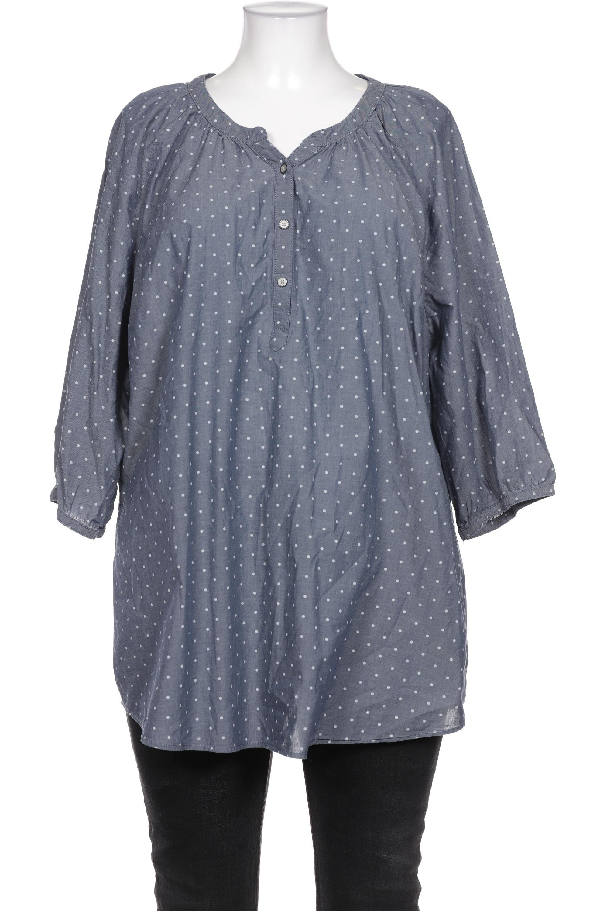 

Ulla Popken Damen Bluse, blau, Gr. 50