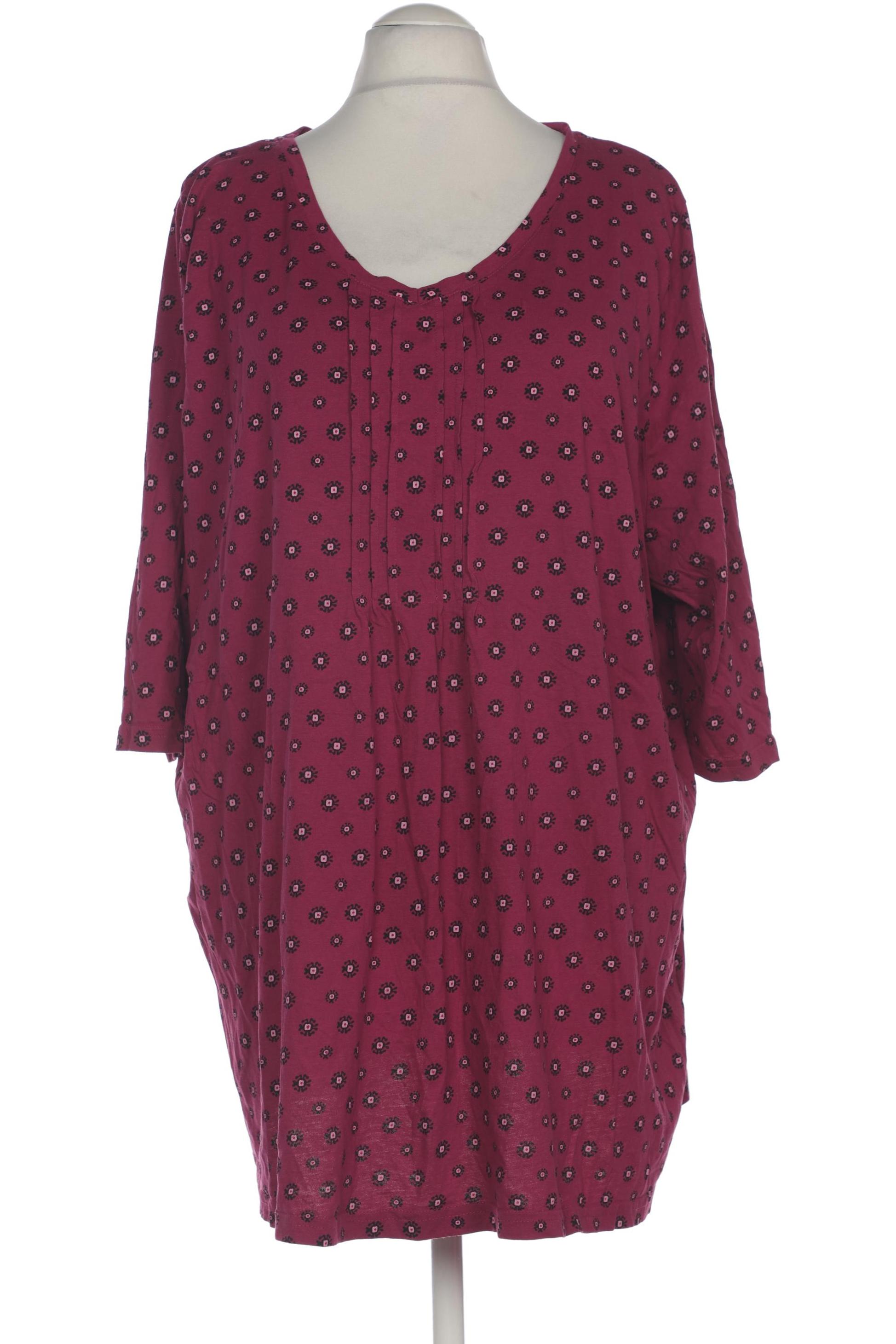 

Ulla Popken Damen T-Shirt, bordeaux, Gr. 58