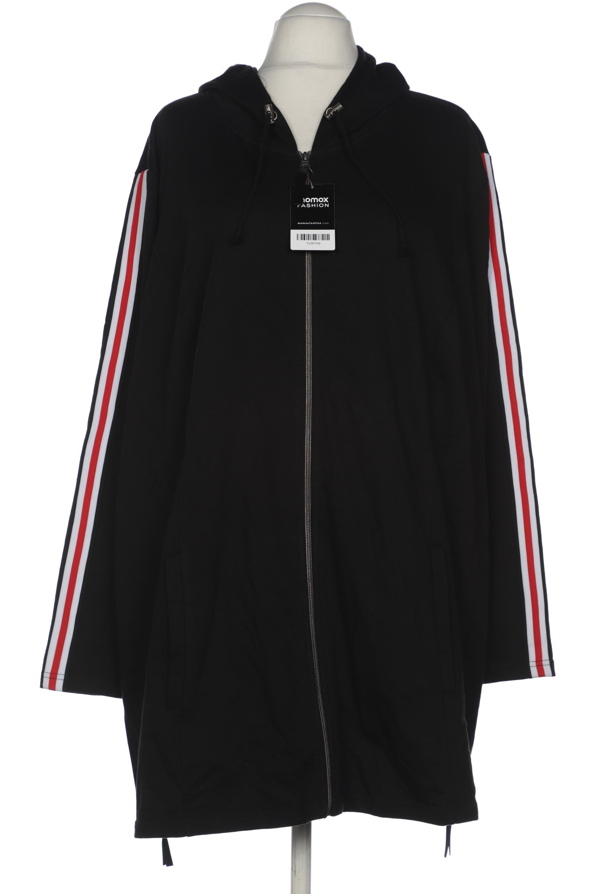 

Ulla Popken Damen Kapuzenpullover, schwarz, Gr. 58