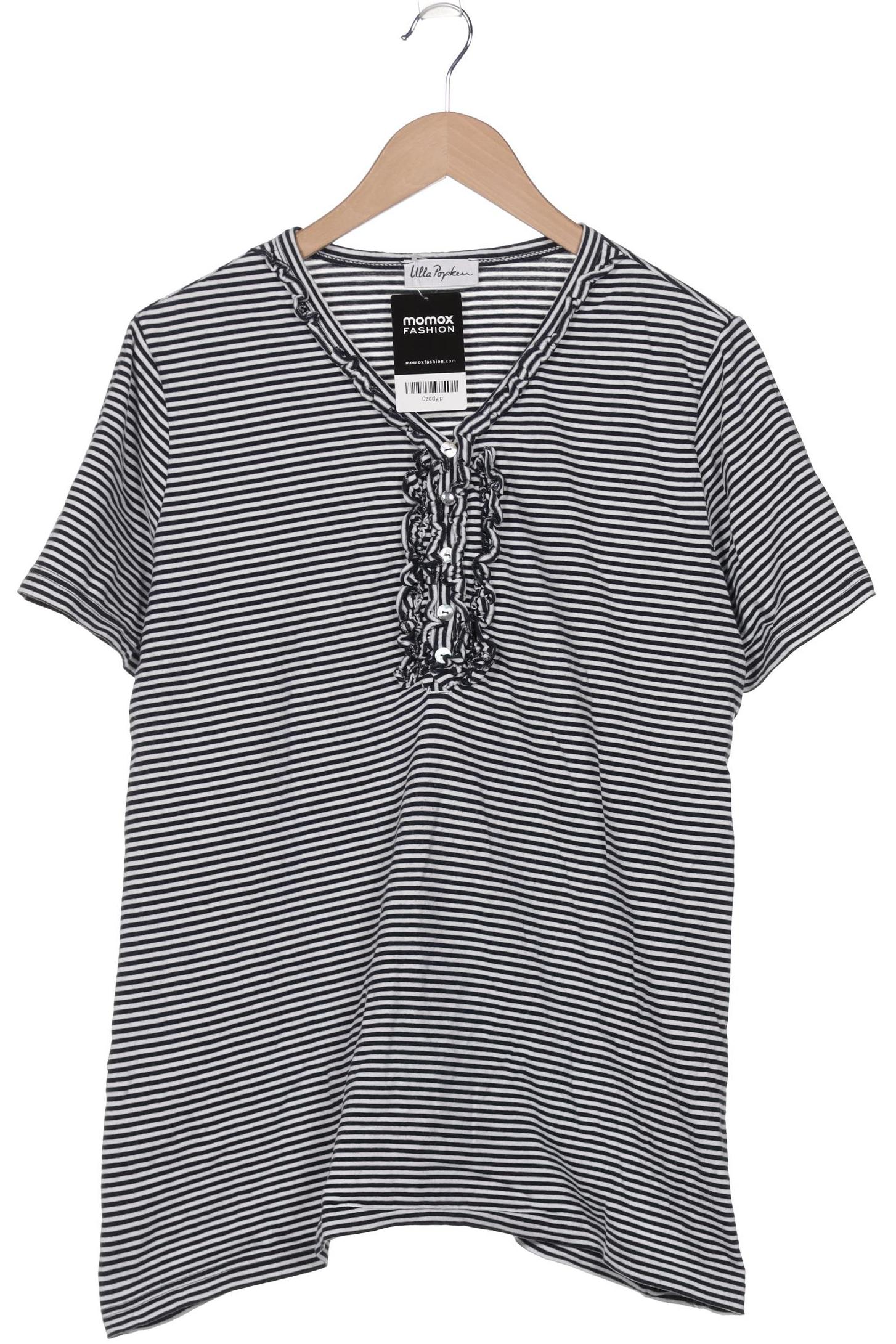 

Ulla Popken Damen T-Shirt, schwarz, Gr. 46