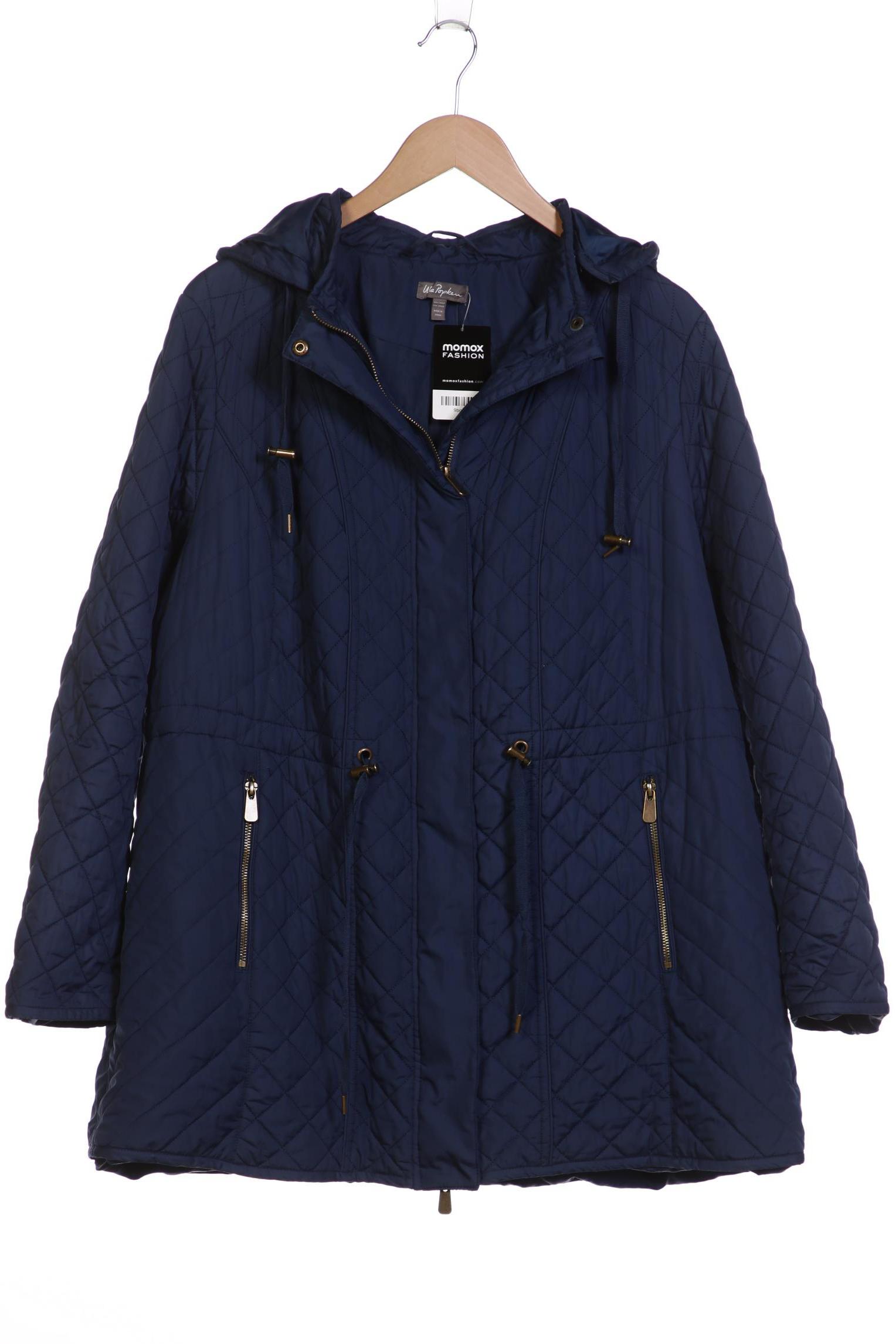 

Ulla Popken Damen Jacke, blau, Gr. 50