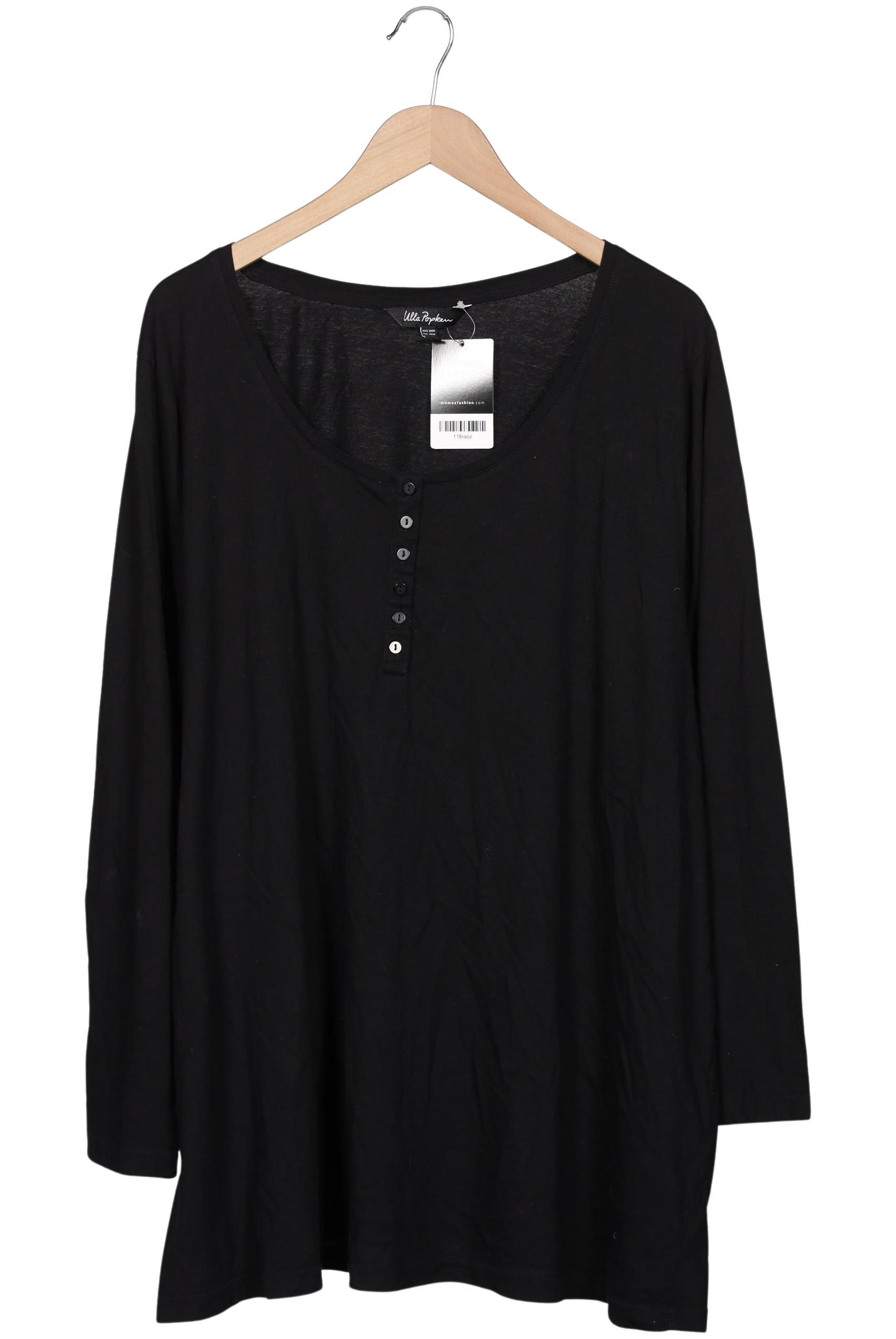 

Ulla Popken Damen Langarmshirt, schwarz, Gr. 58